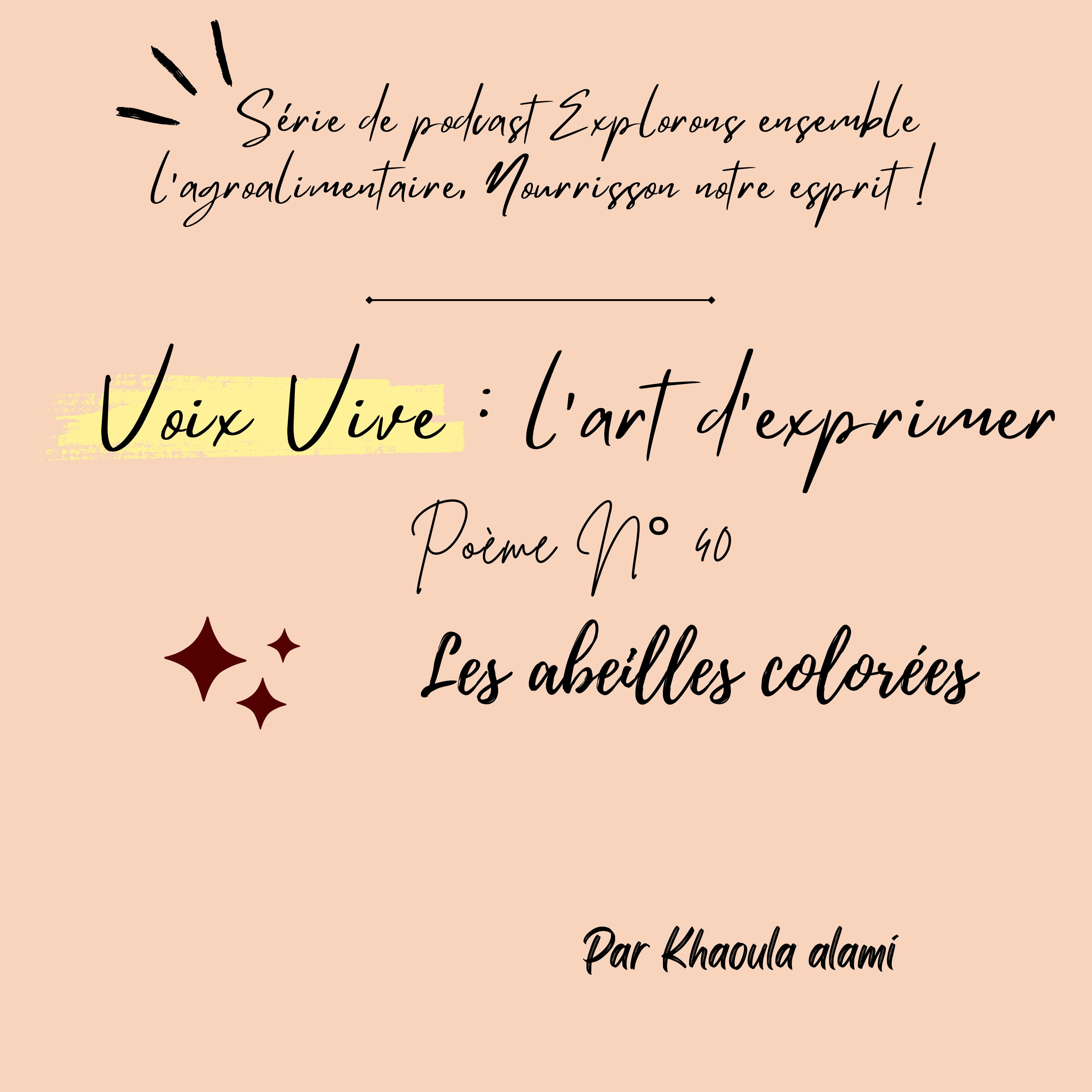 Poème N°40 : Les abeilles colorées episode artwork