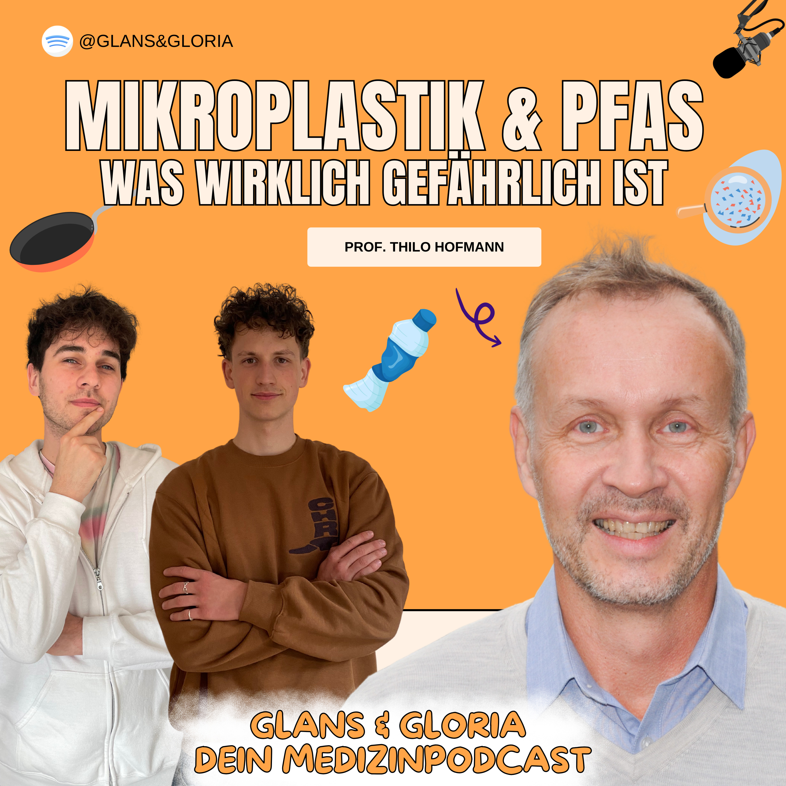 Mikroplastik & PFAS: Was wirklich gefährlich ist - Mit Prof. Thilo Hofmann  episode artwork