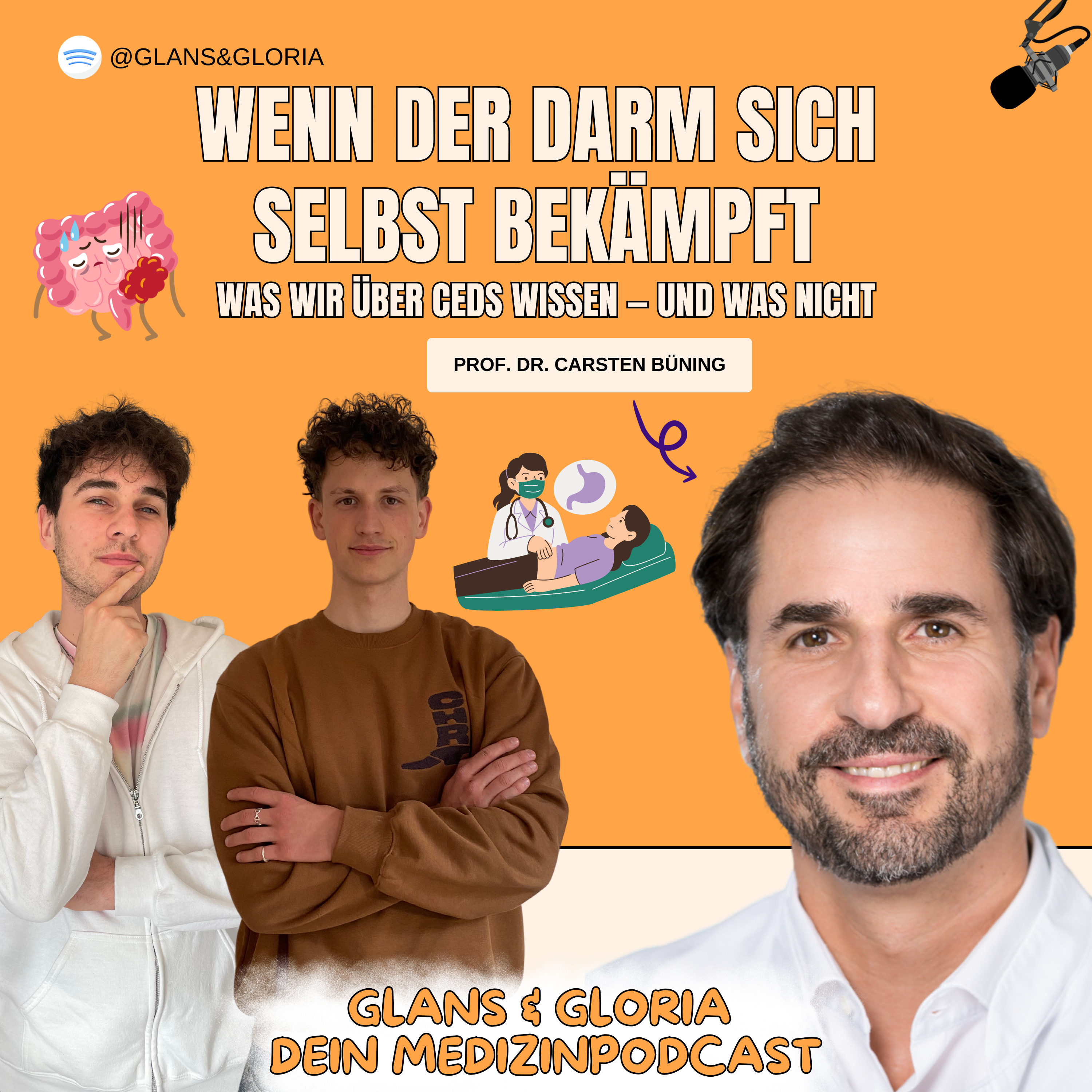 Wenn der Darm sich selbst bekämpft! Was wir über CEDs wissen | Prof. Carsten Büning episode artwork