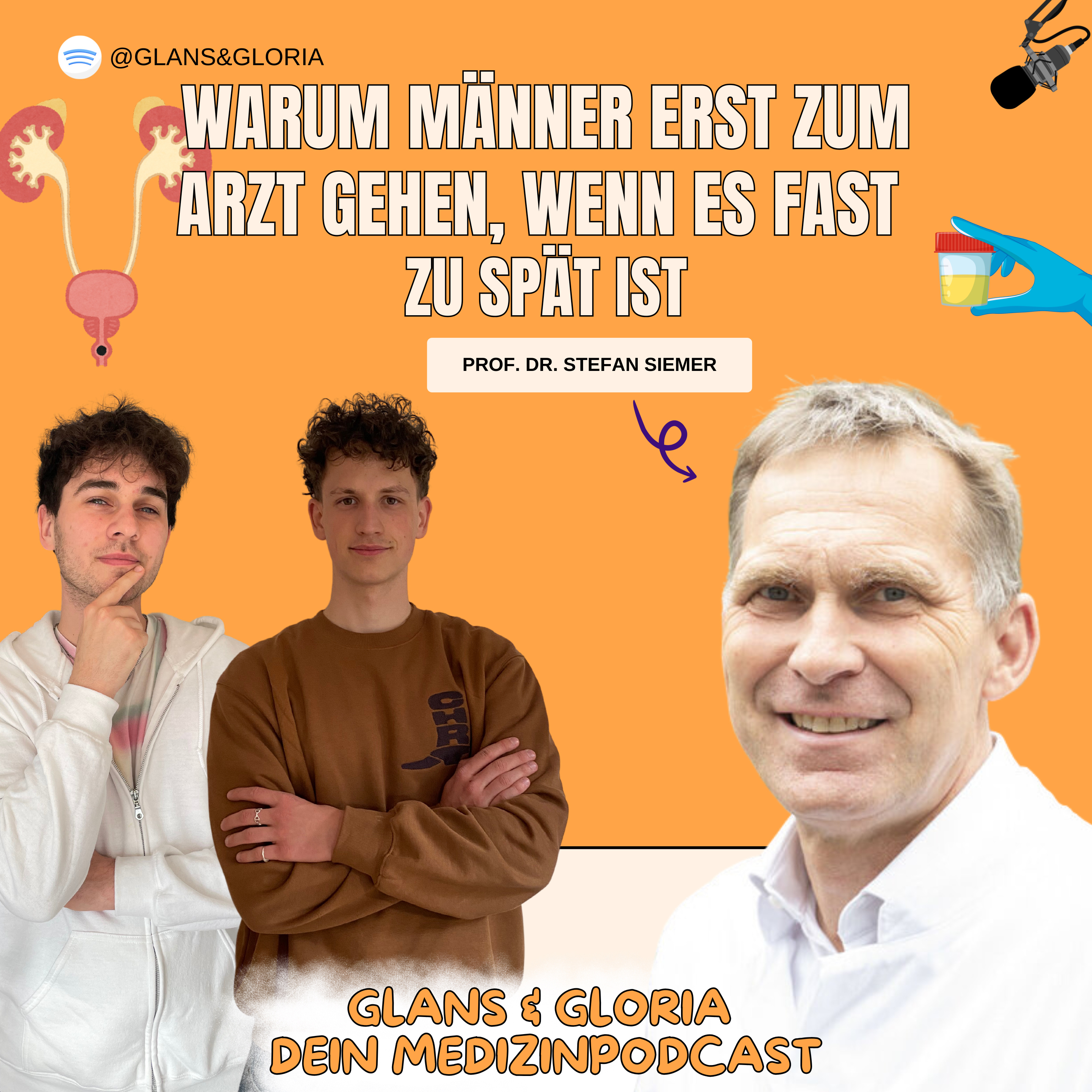 Warum Männer erst zum Arzt gehen, wenn es fast zu spät ist | Prof. Dr. Stefan Siemer episode artwork
