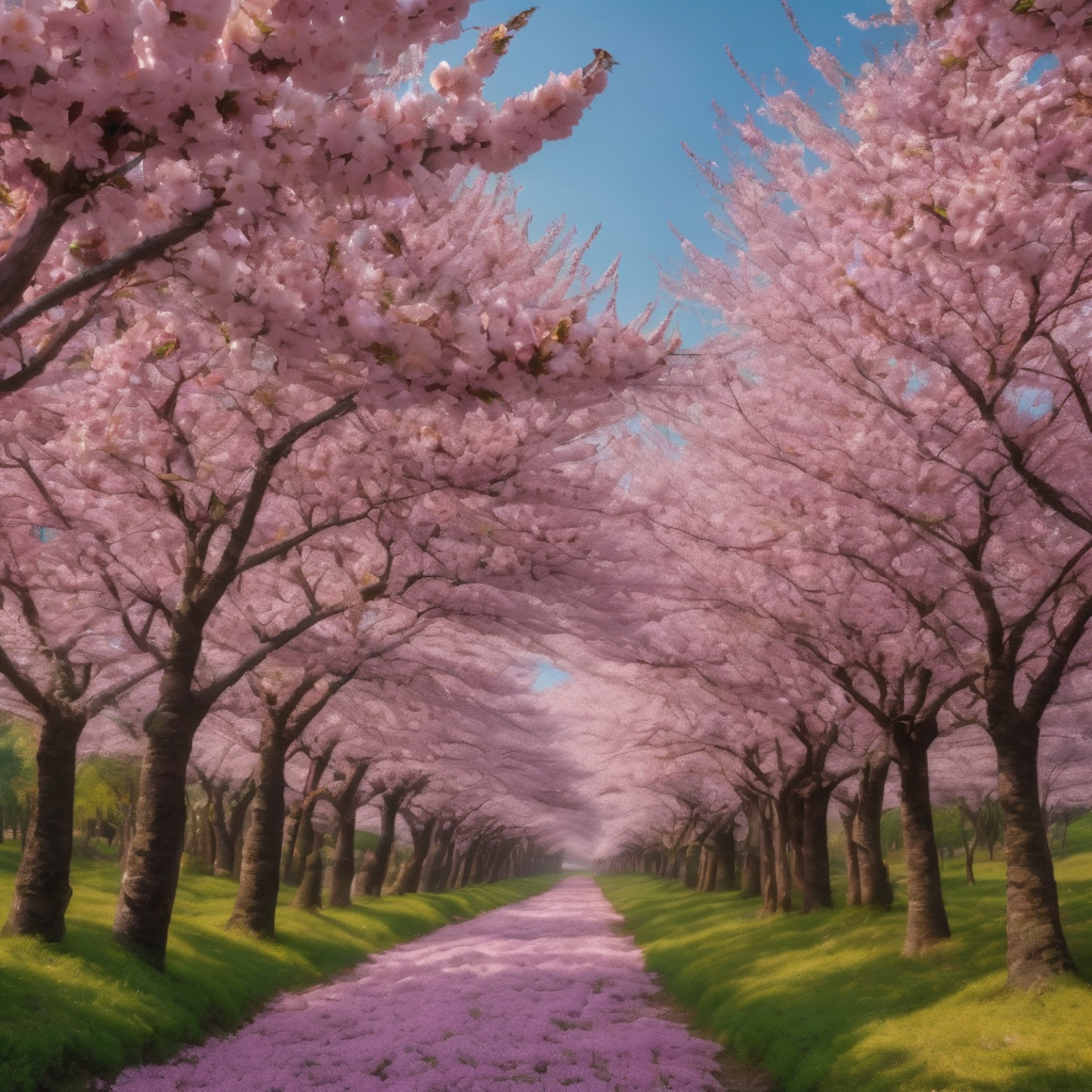 Crimson Canopy: A Stroll through Japan's Breathtaking Cherry Blossom Gardens episode artwork