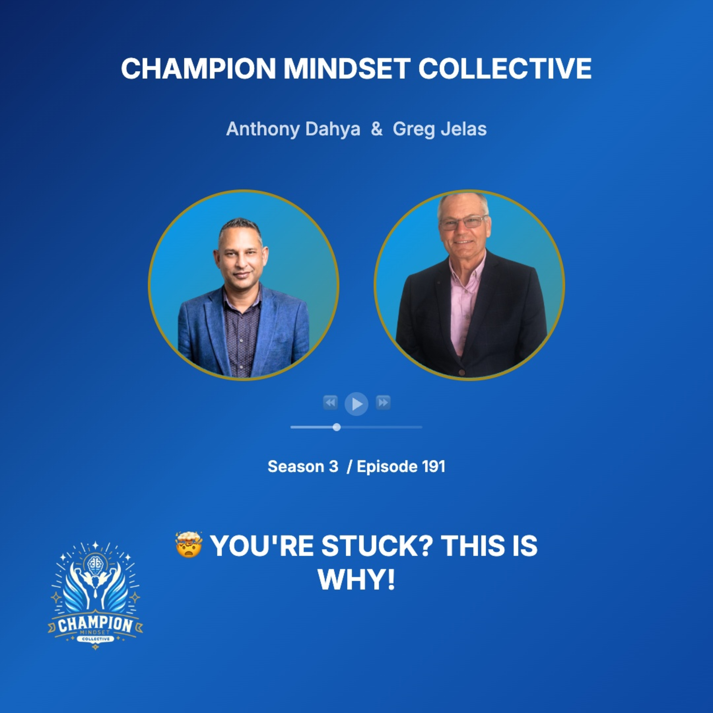 S3-E191 - How to Overcome the 'Terror Barrier' and Unlock Your Potential - Greg Jelas episode artwork