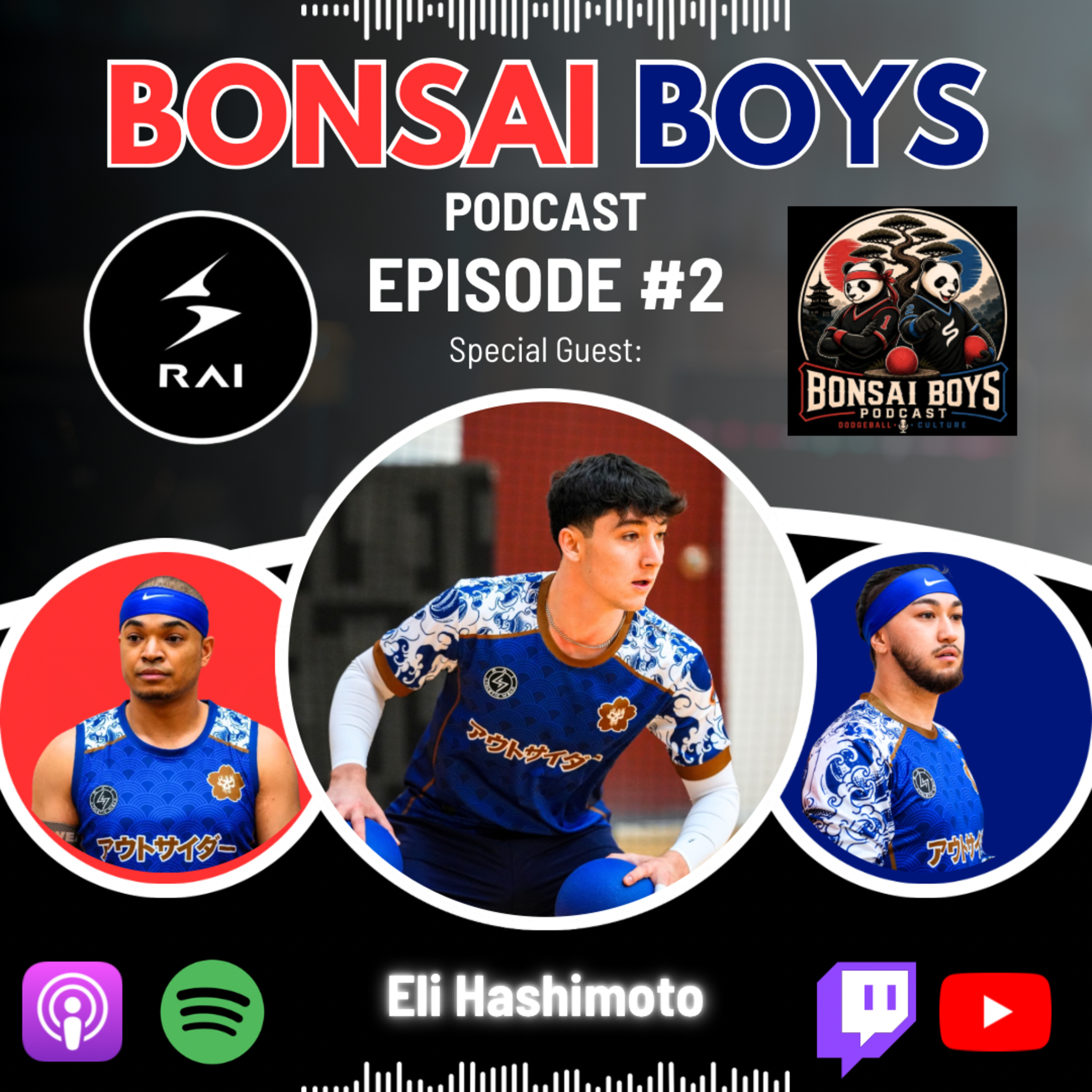 Ep#2: Eli Hashimoto - His dodgeball journey, Creating Outsiders, His Team USA career so far and Selection Camp expectations episode artwork