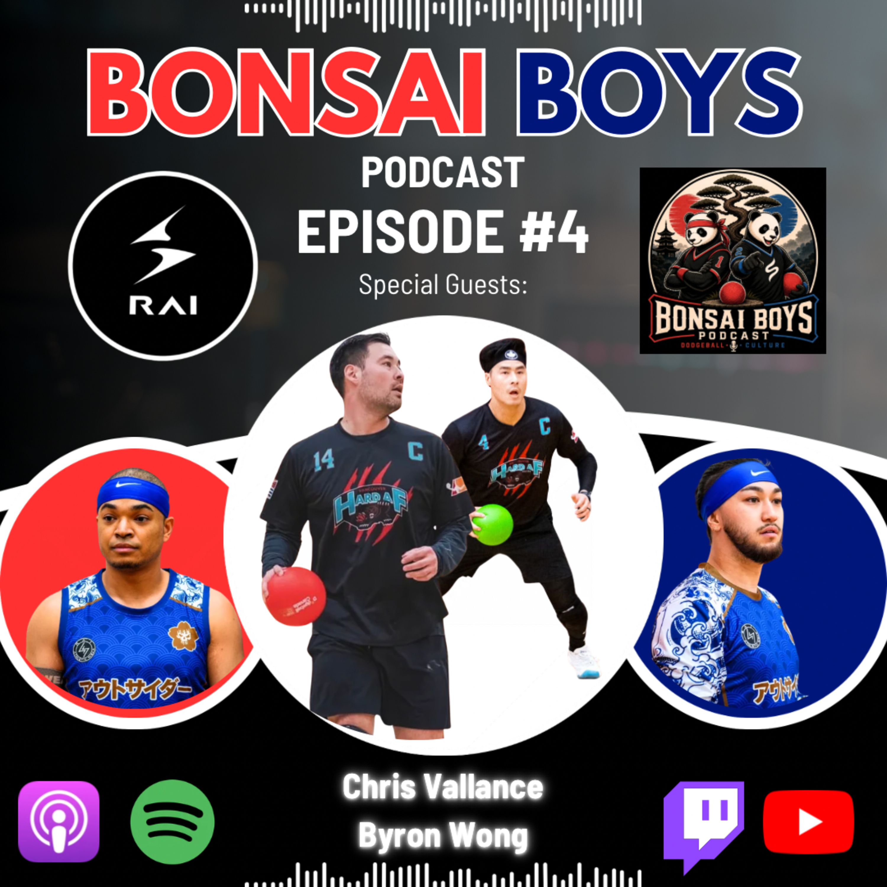 Ep#4: Chris Vallance & Byron Wong - Hard as Foam/Team Canada episode artwork