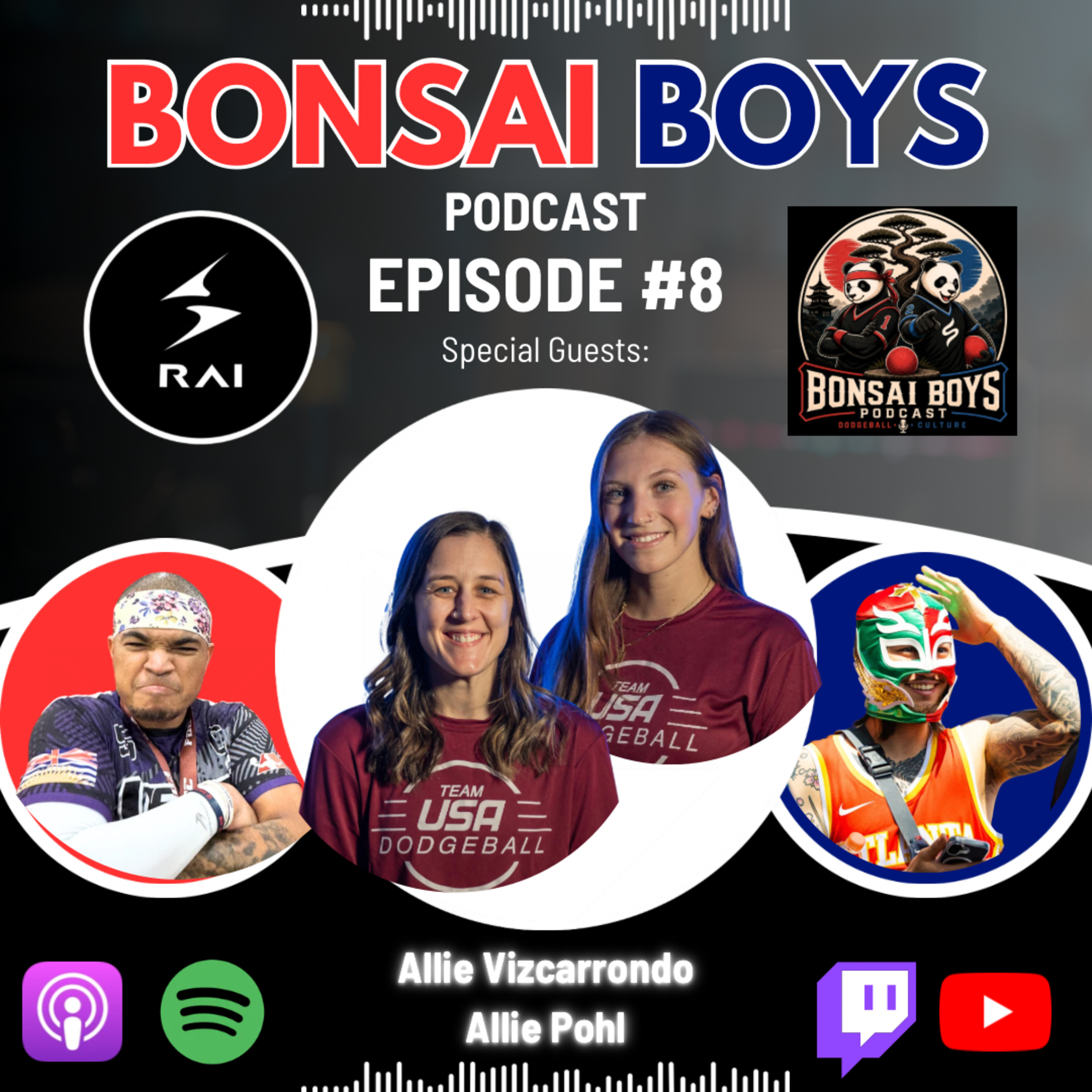 Ep#8: Allie Vizcarrondo & Allie Pohl - Team USA Women's Cloth episode artwork
