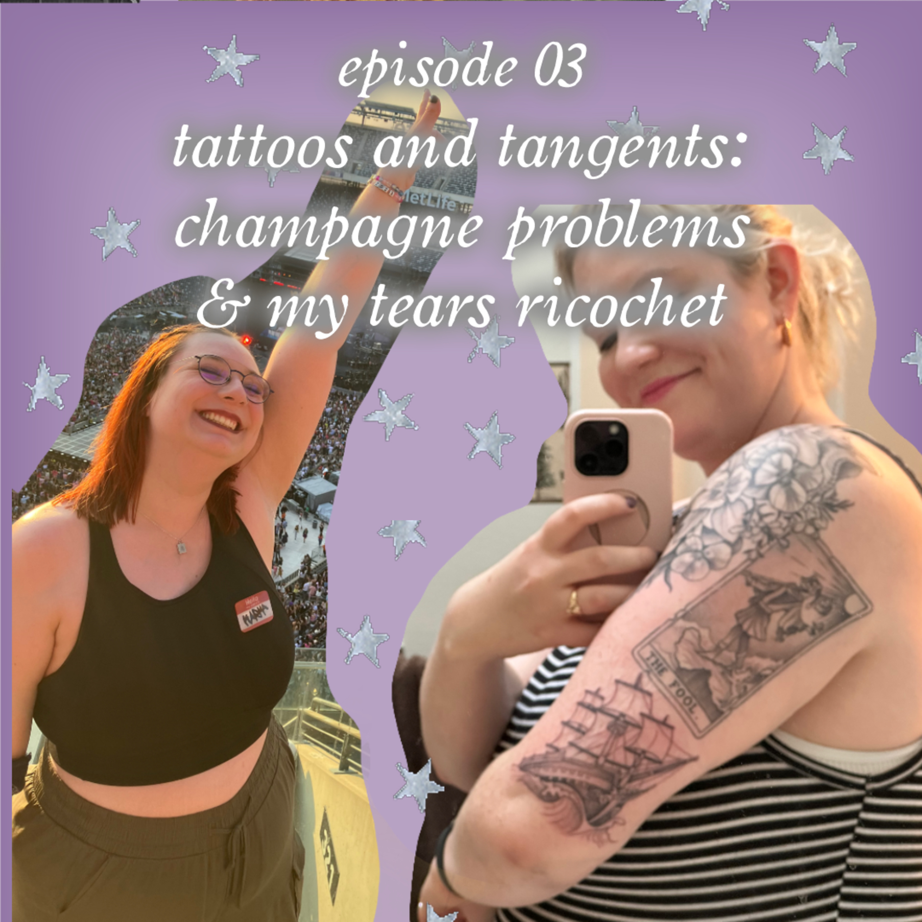 Tattoos and Tangents: Diving into champagne problems and my tears ricochet