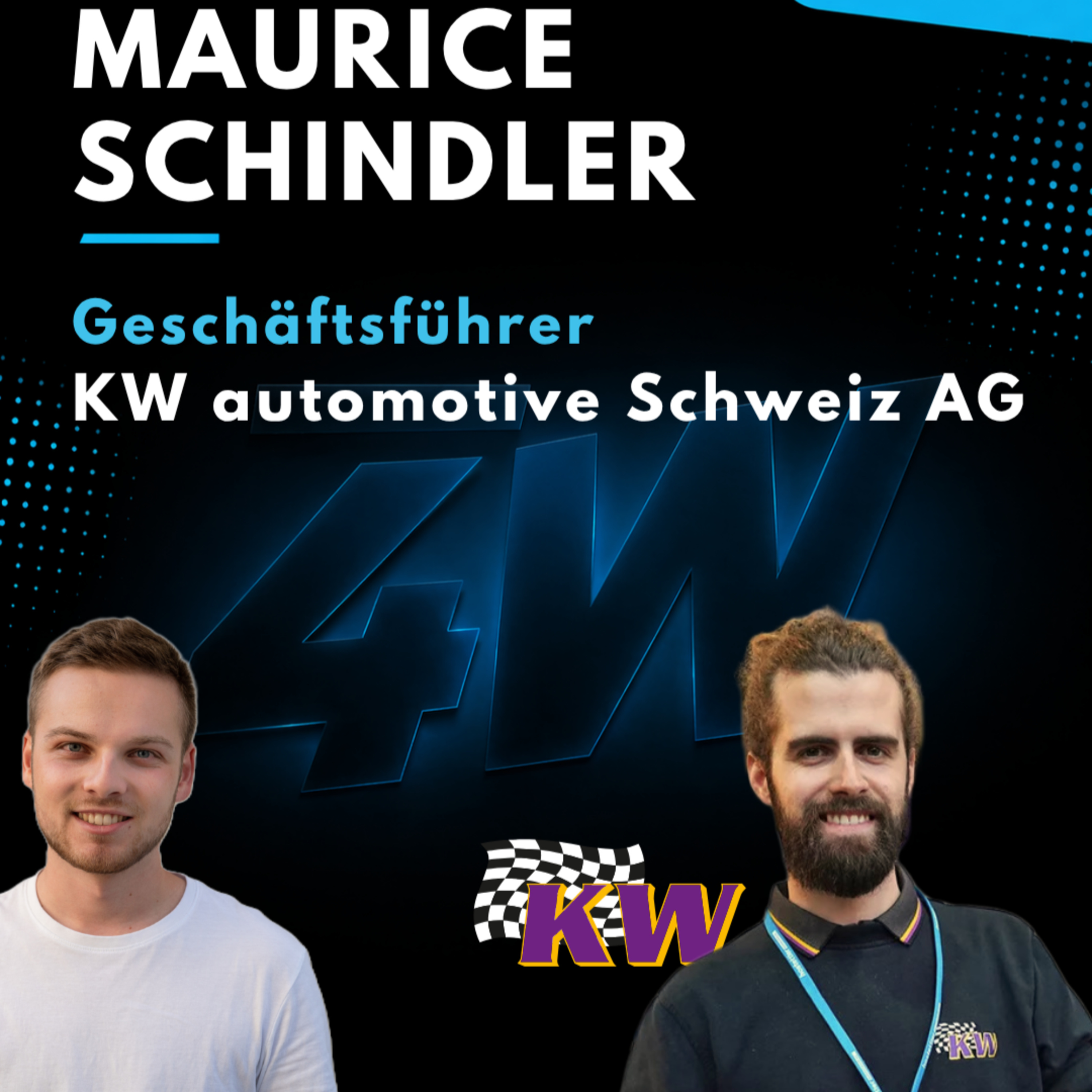 073 - Maurice Schindler | KW Schweiz: Warum es nicht nur ums Tieferlegen geht - four wheels Podcast episode artwork