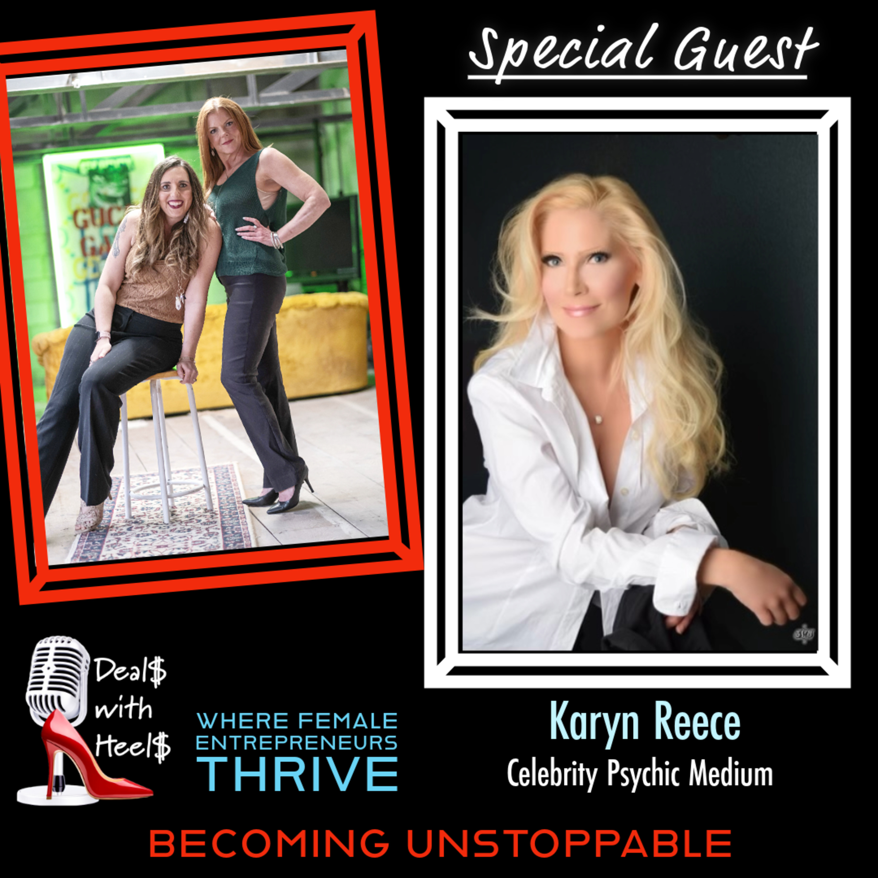 Transform Your Life By Using Your Intuition Or Psychic Abilities with Karyn Reece** episode artwork