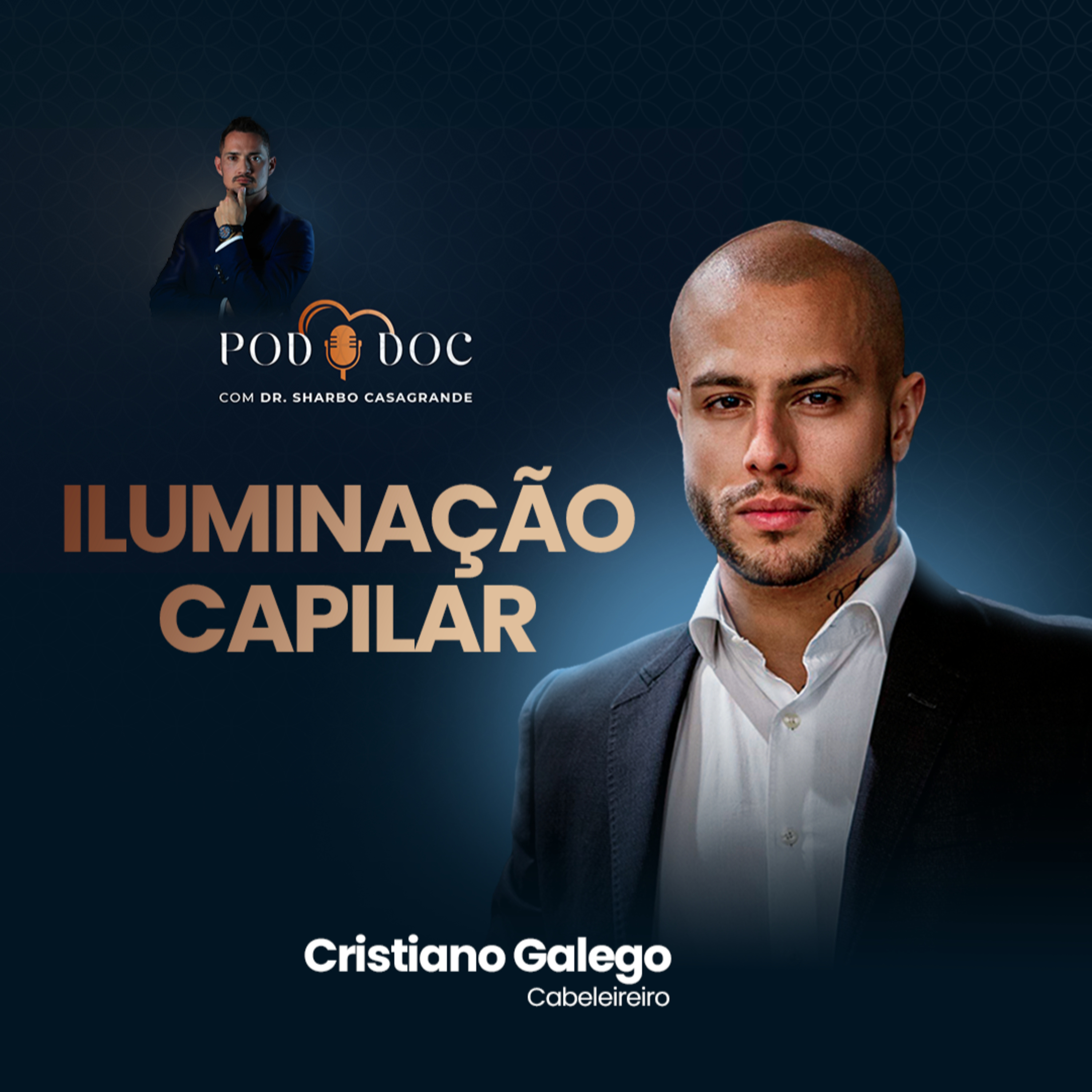 PodDoc: JOVIALIDADE, ESTÉTICA E CABELO COM CRISTIANO GALEGO #11 episode artwork