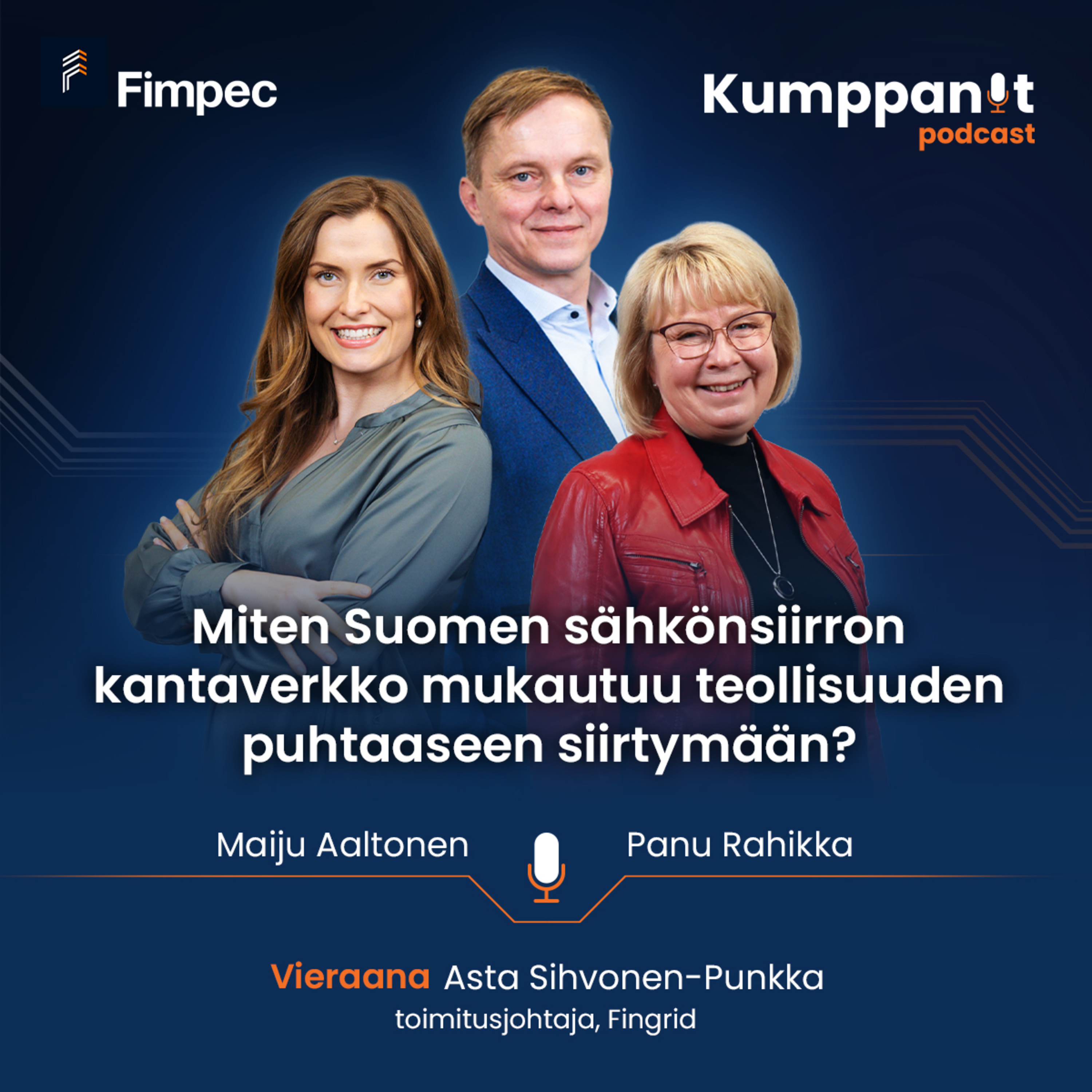 Miten Suomen sähkönsiirron kantaverkko mukautuu teollisuuden puhtaaseen siirtymään? episode artwork