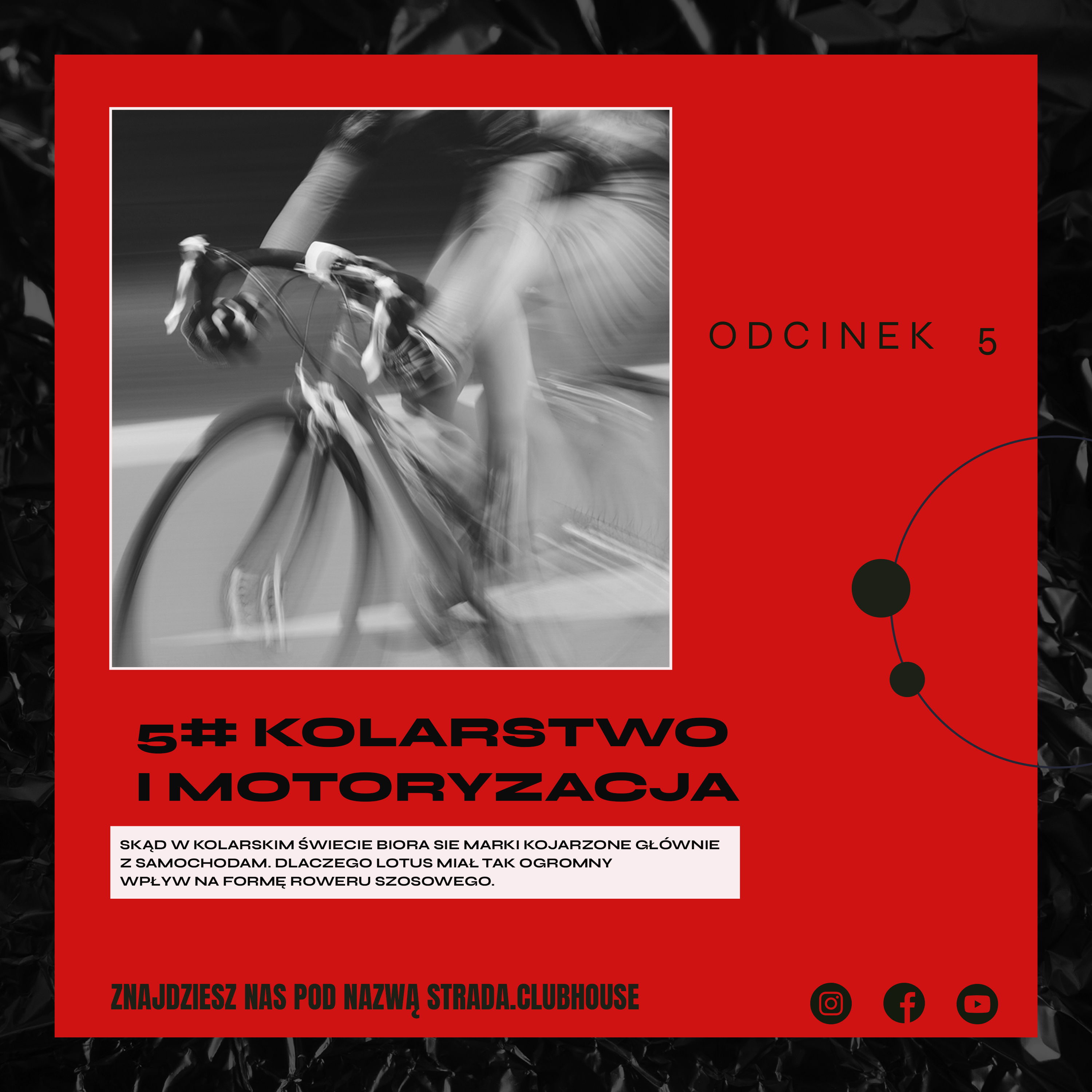 #5 Motoryzacja i kolarstwo. Skąd w kolarskim świecie biorą się marki kojarzone głównie z samochodami, Filmy dotyczące dopingu w kolarstwie  episode artwork