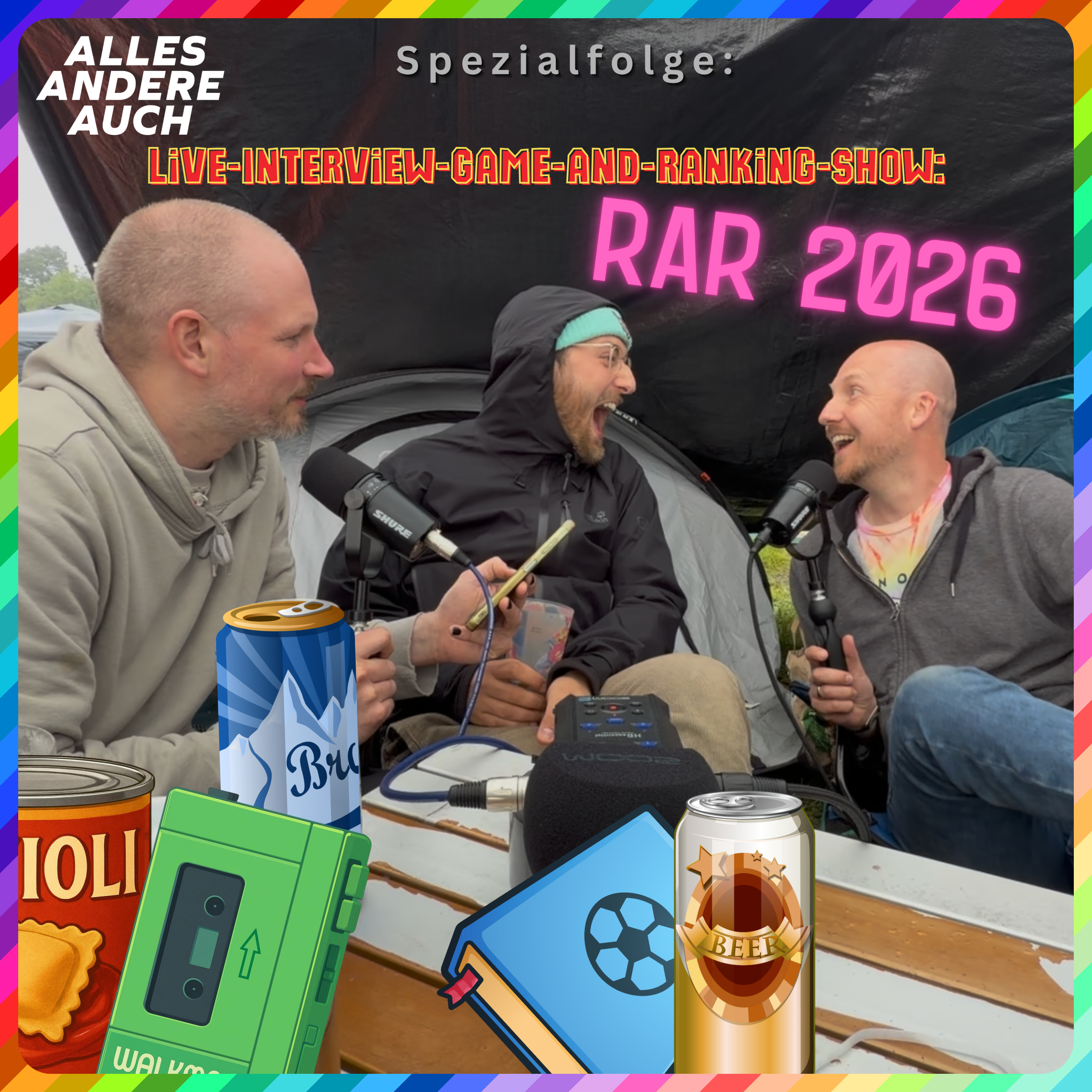 Spezialfolge: Live-Interview-Game-and-Ranking-Show: RAR 2026 episode artwork