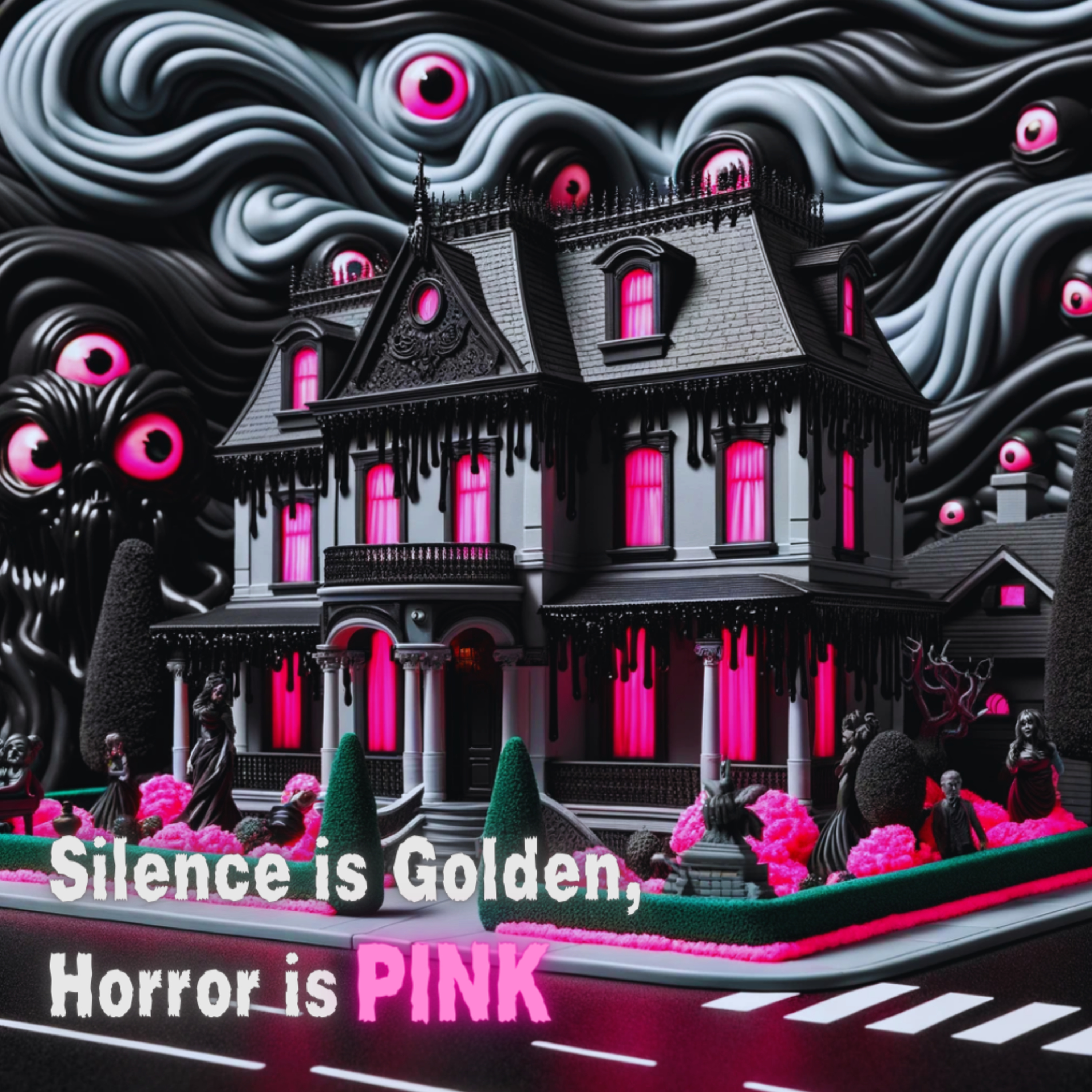 Ep. 15, "Silence Is Golden, Horror Is Pink" episode artwork