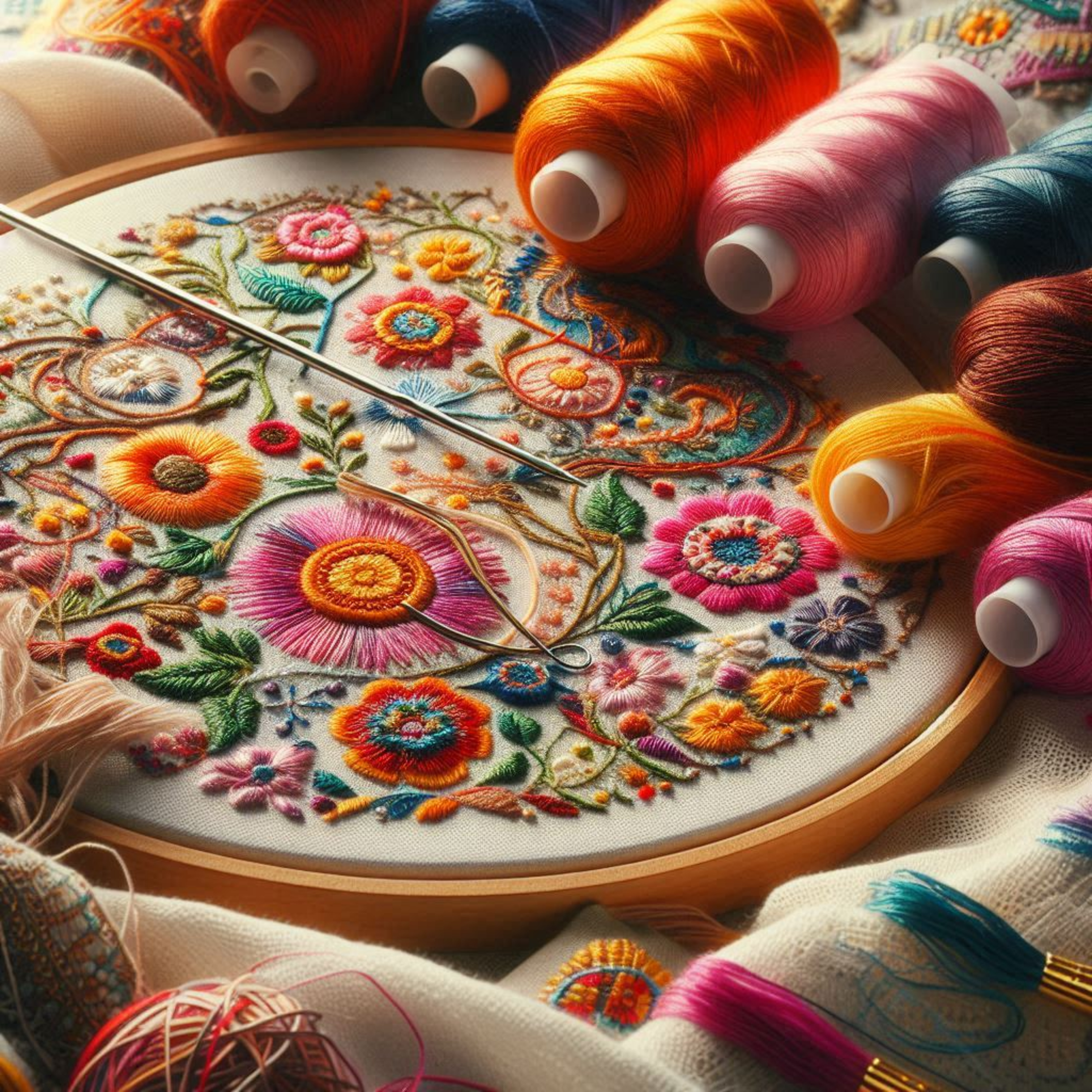 Tissé-e finement comme une broderie... episode artwork