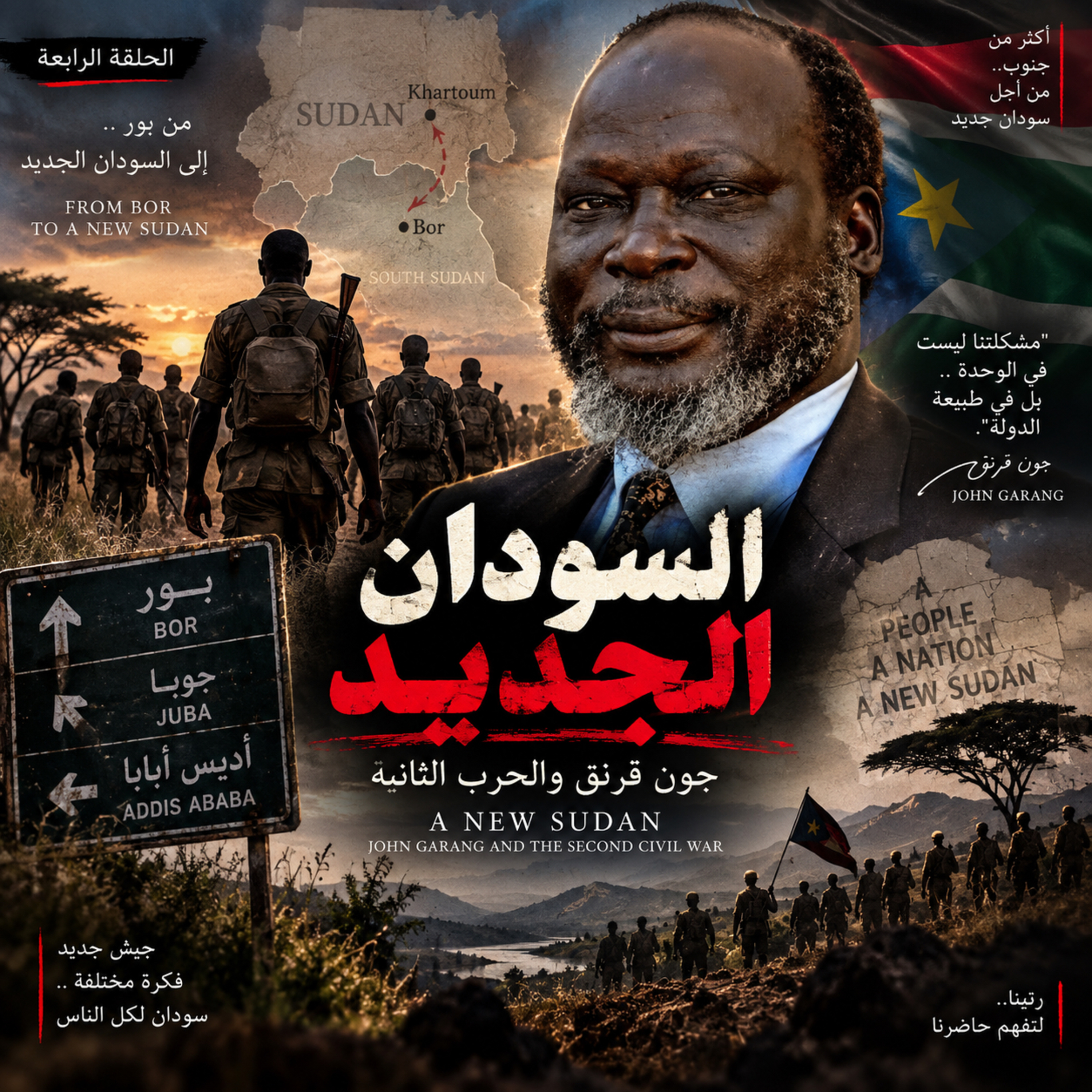 السودان الجديد | جون قرنق والحرب الثانية — حكاية الجنوب الحلقة 4