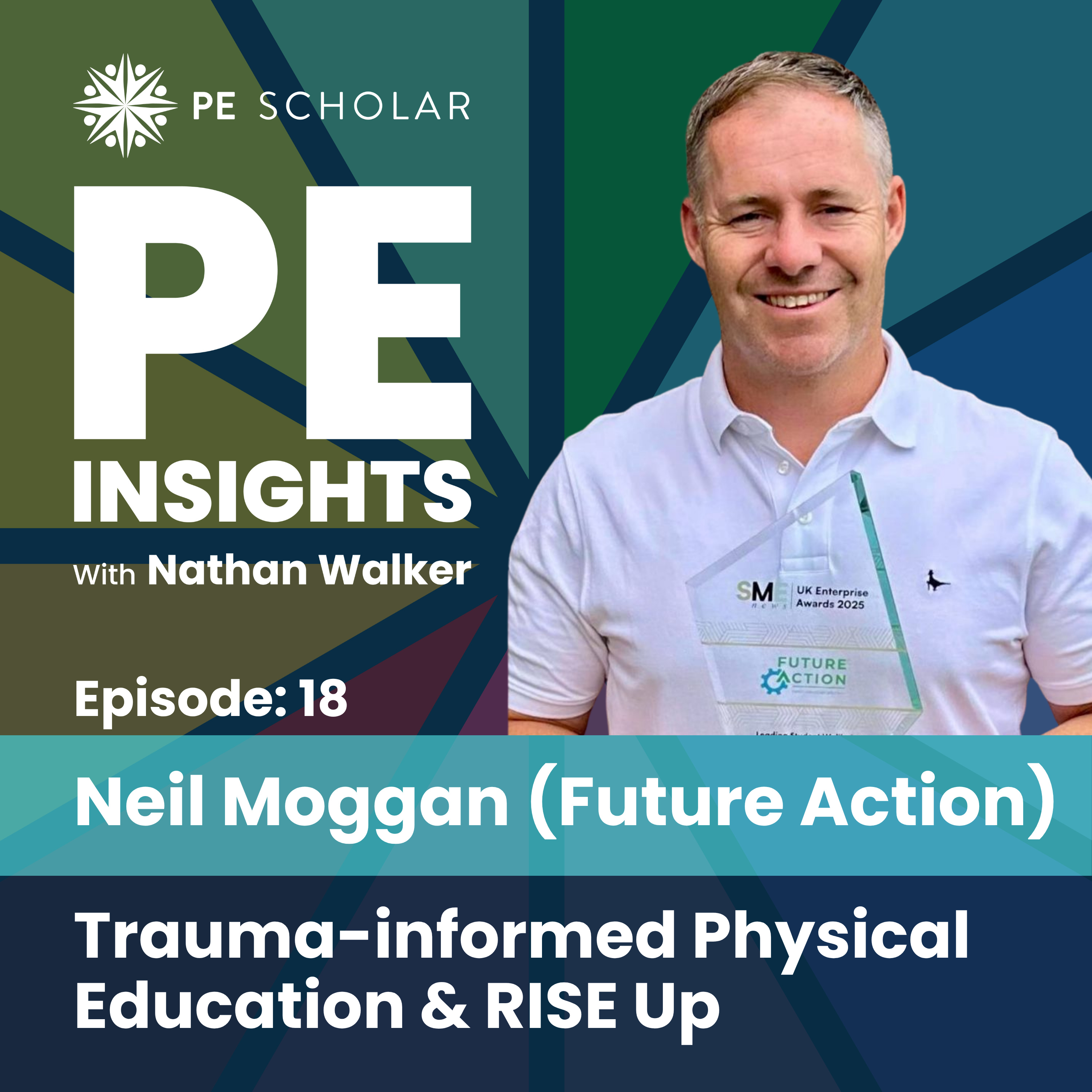 Episode 18 - Neil Moggan (Future Action) - Trauma-Informed Physical Education & RISE Up. episode artwork