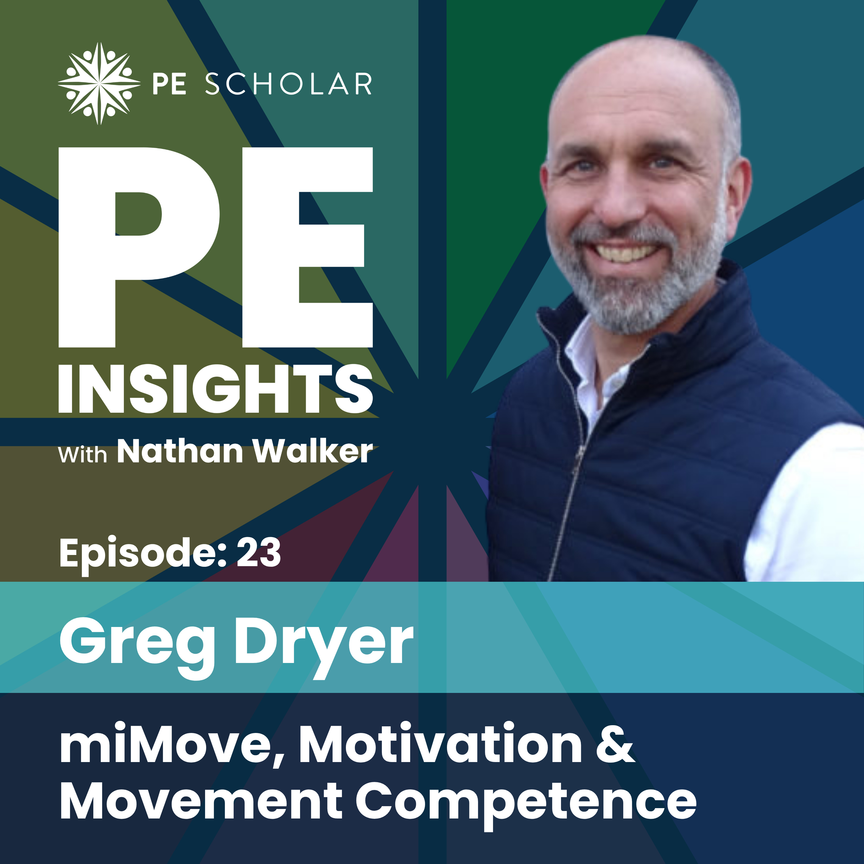 Epiosde 23 - Greg Dryer - MiMove, Motivation & Movement Competence episode artwork