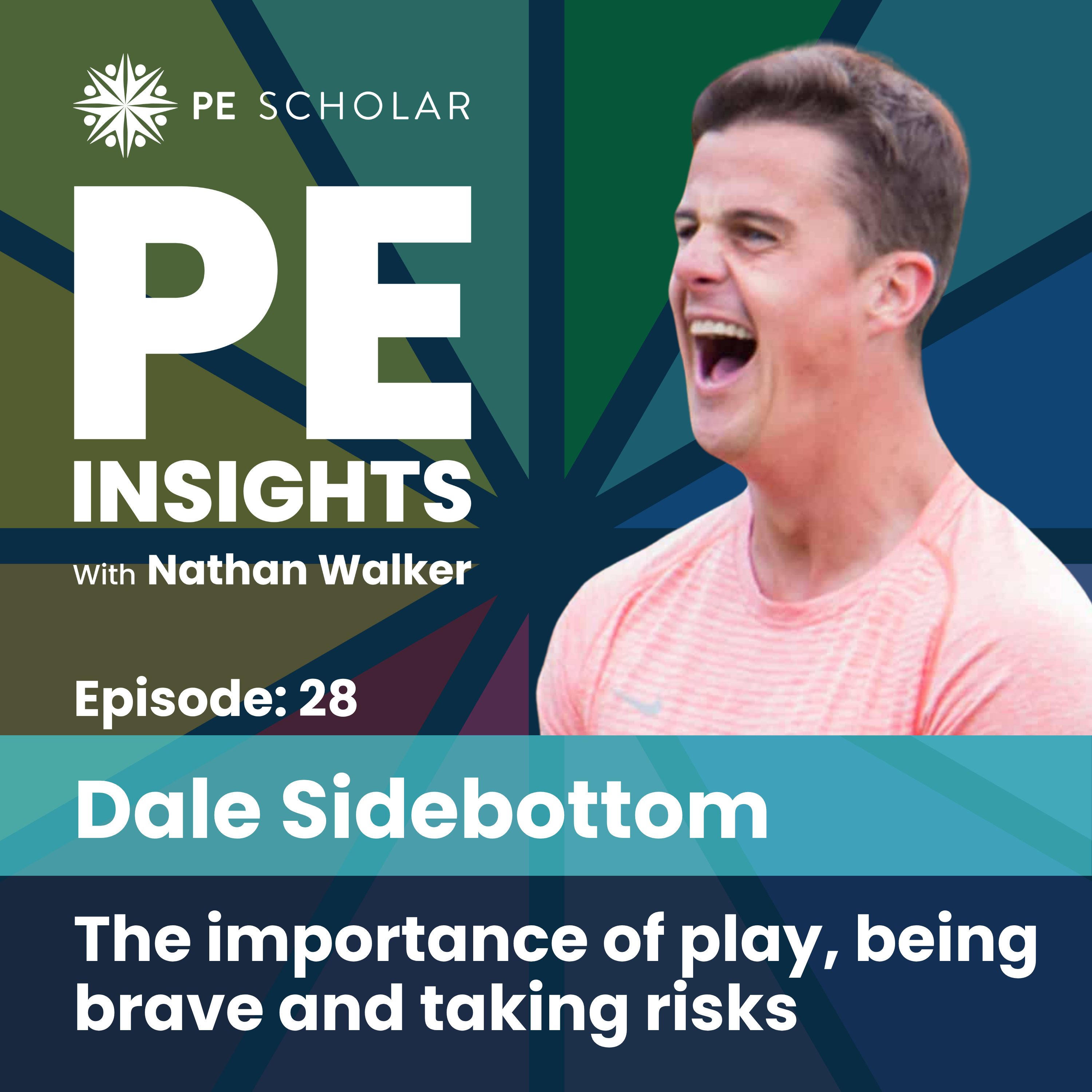 Episode 28 - Dale Sidebottom - The importance of play, being brave and taking risks episode artwork