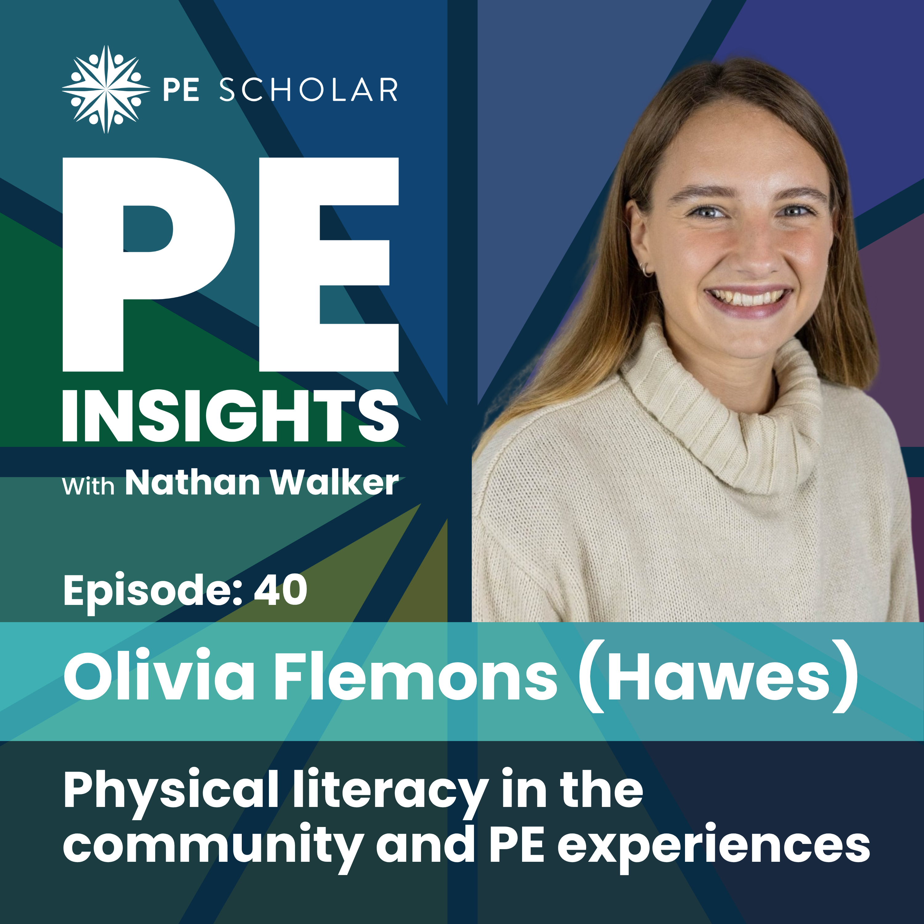 Episode 40 - Olivia Flemons - Physical Literacy in the community and PE experiences. episode artwork