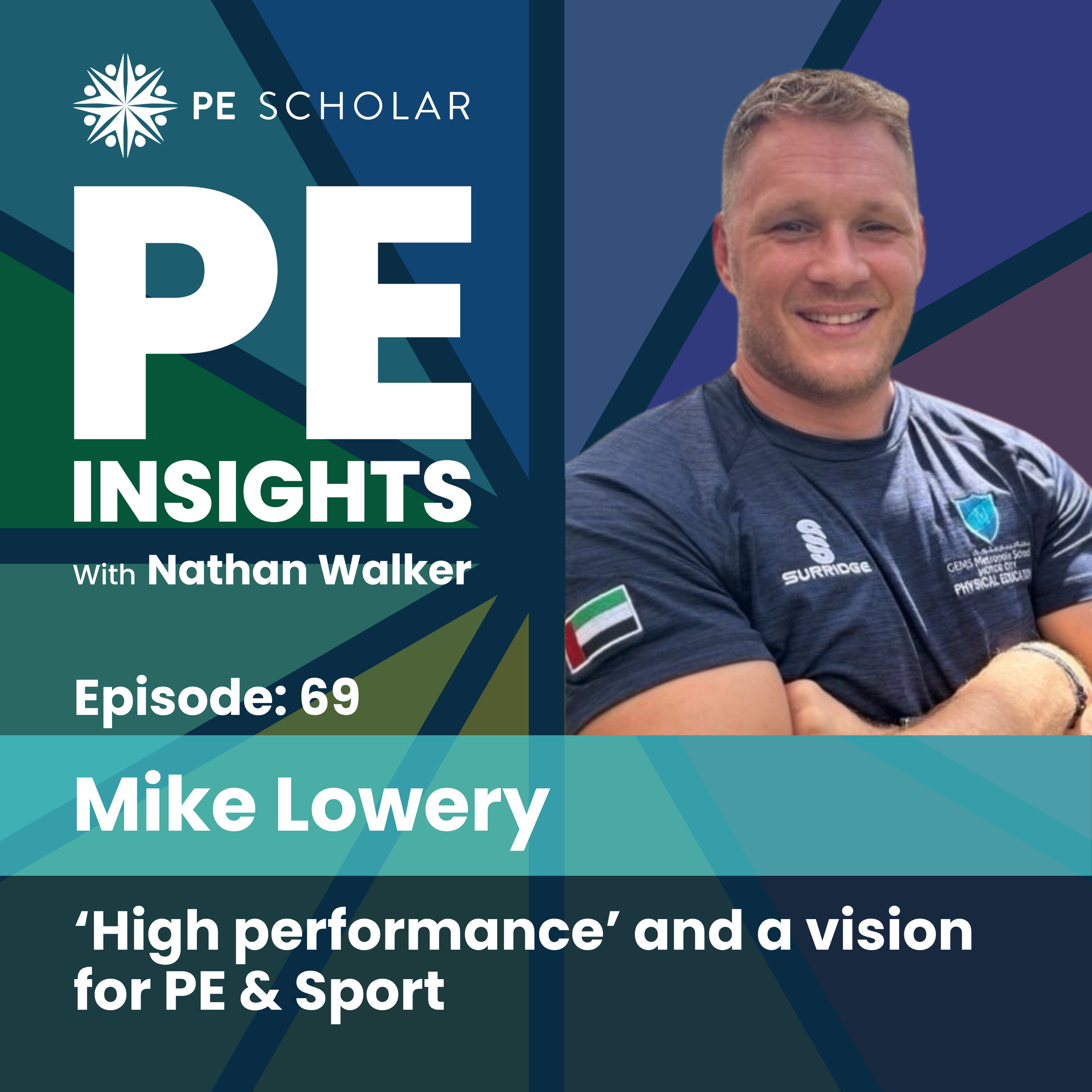 Episode 69 - Mike Lowery - 'High performance' and a vision for PE & Sport episode artwork