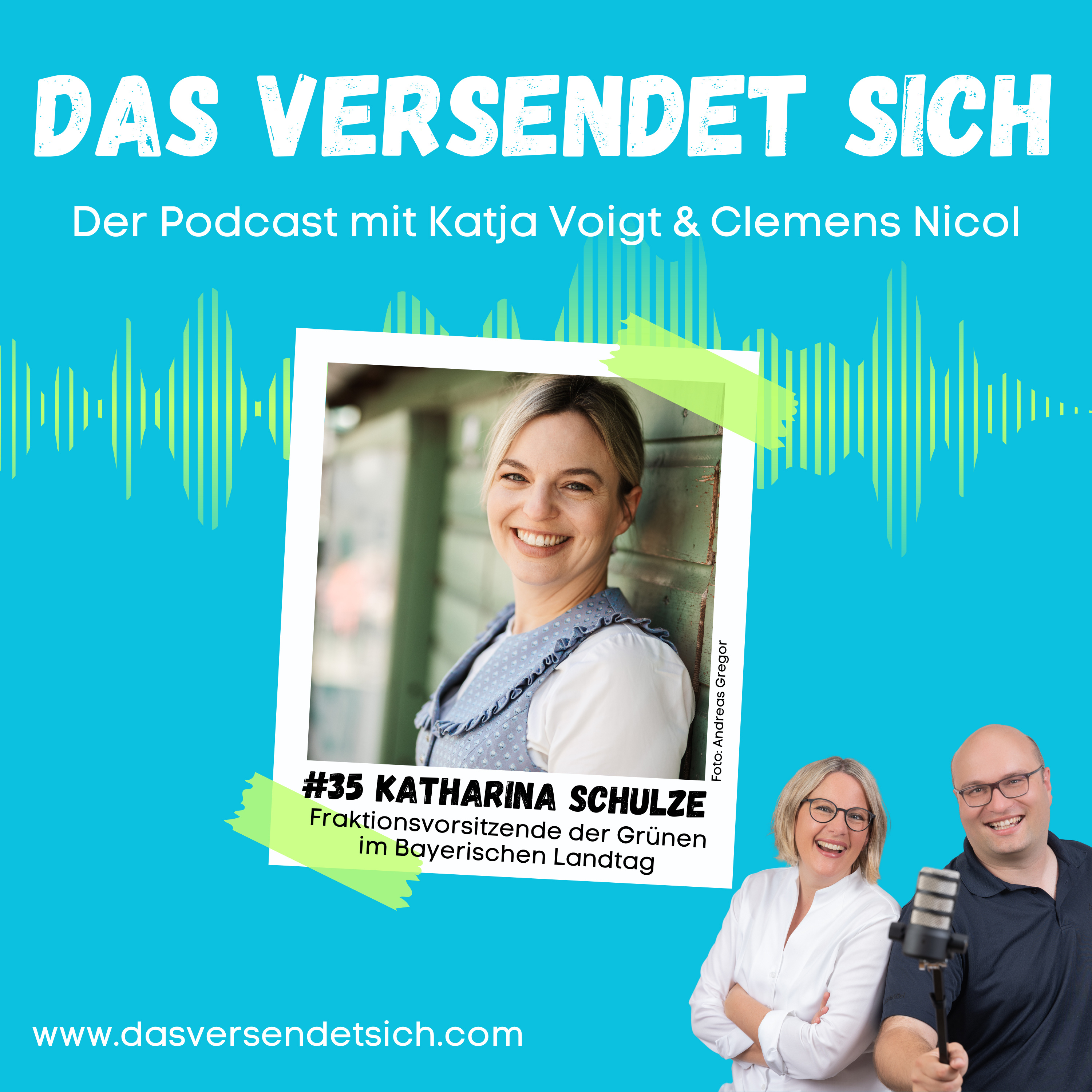 Folge 35 - Katharina Schulze: Ausgezeichnete Rednerin auf der politischen Bühne  episode artwork