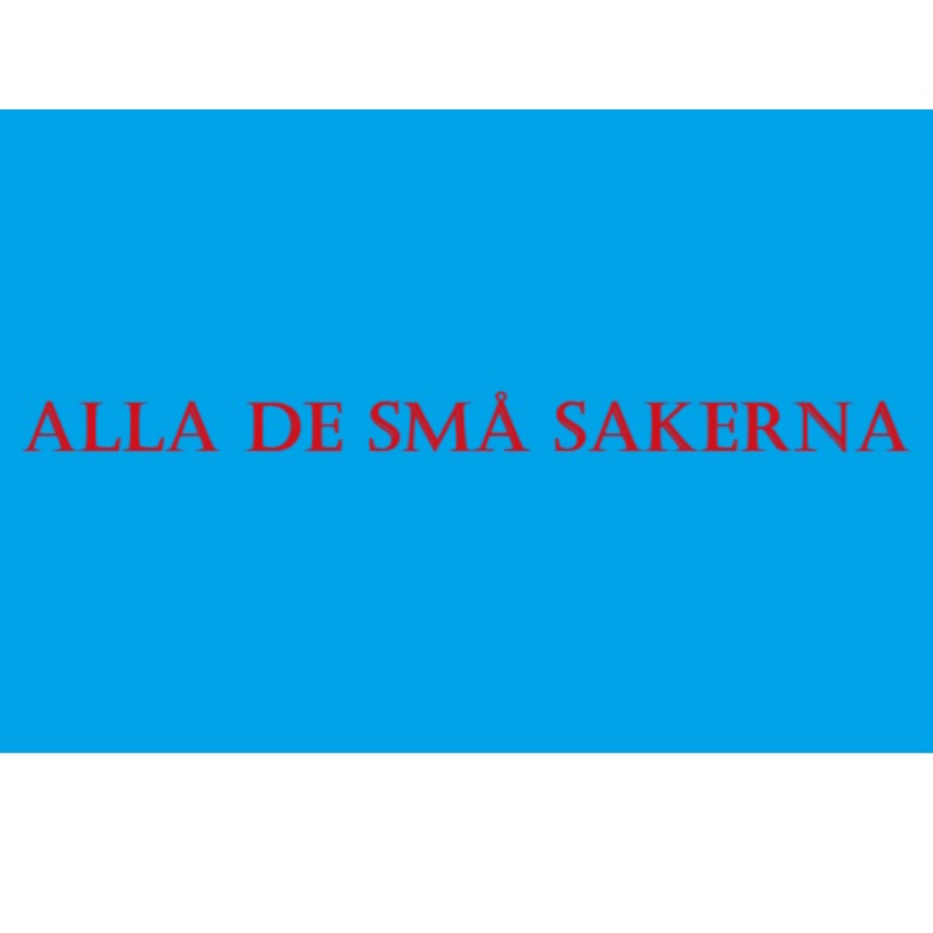 Alla De Små Sakerna
