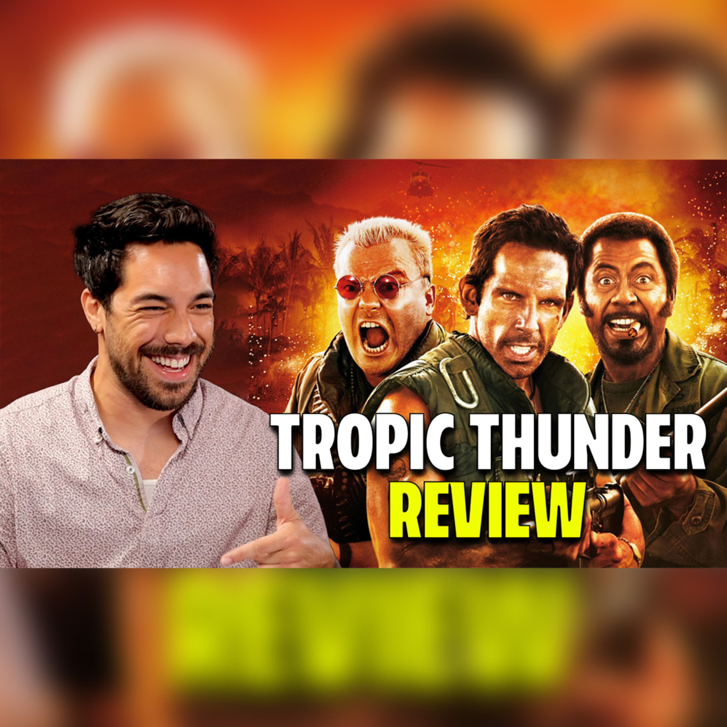 Unrecognizable Tom Cruise Steals the Show in 'Tropic Thunder': A Hilarious Comedy Movie Review! episode artwork