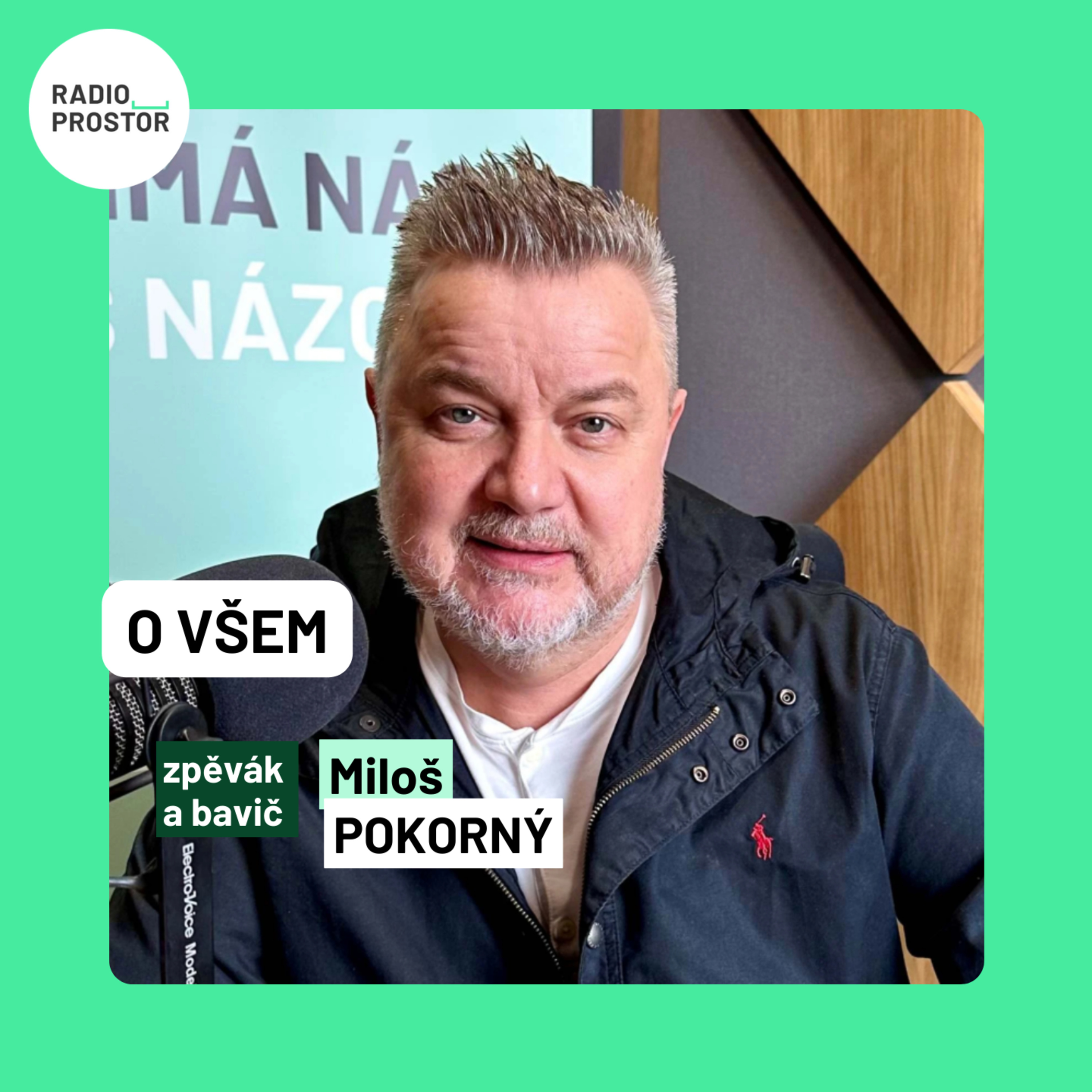 Mikrofon si vezmu i do krematoria, říká moderátor Miloš Pokorný. Teď je za boomera episode artwork