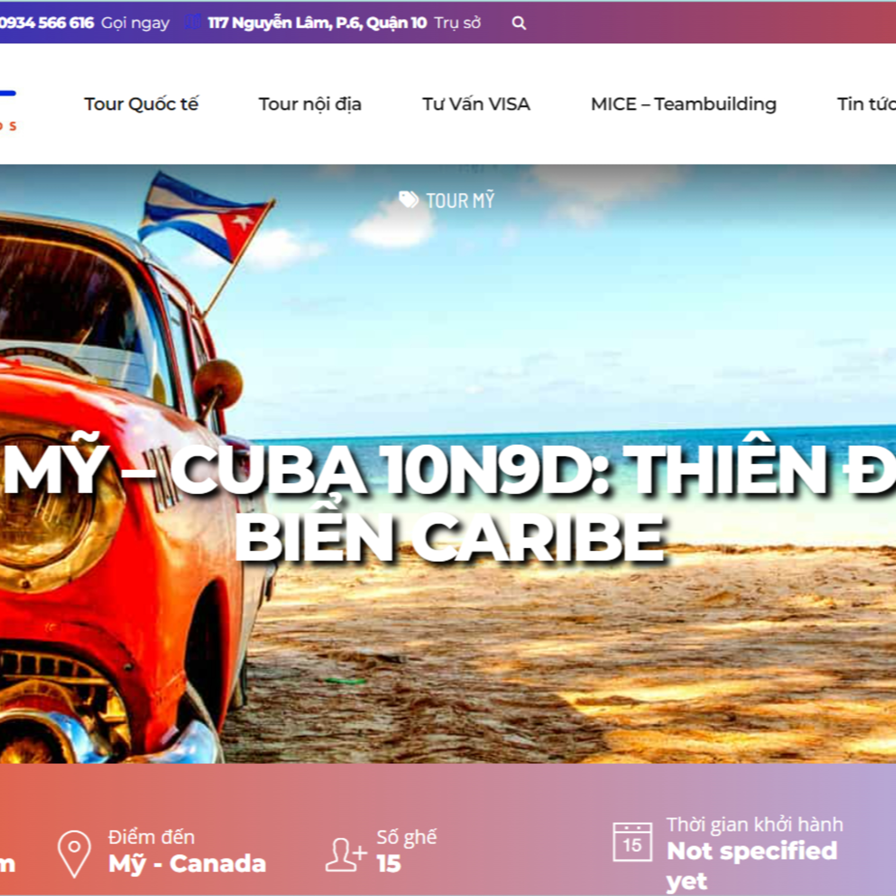 Du Lịch Mỹ - Cuba 10N9D | Tắm Biển Miami, Florida | VTourist