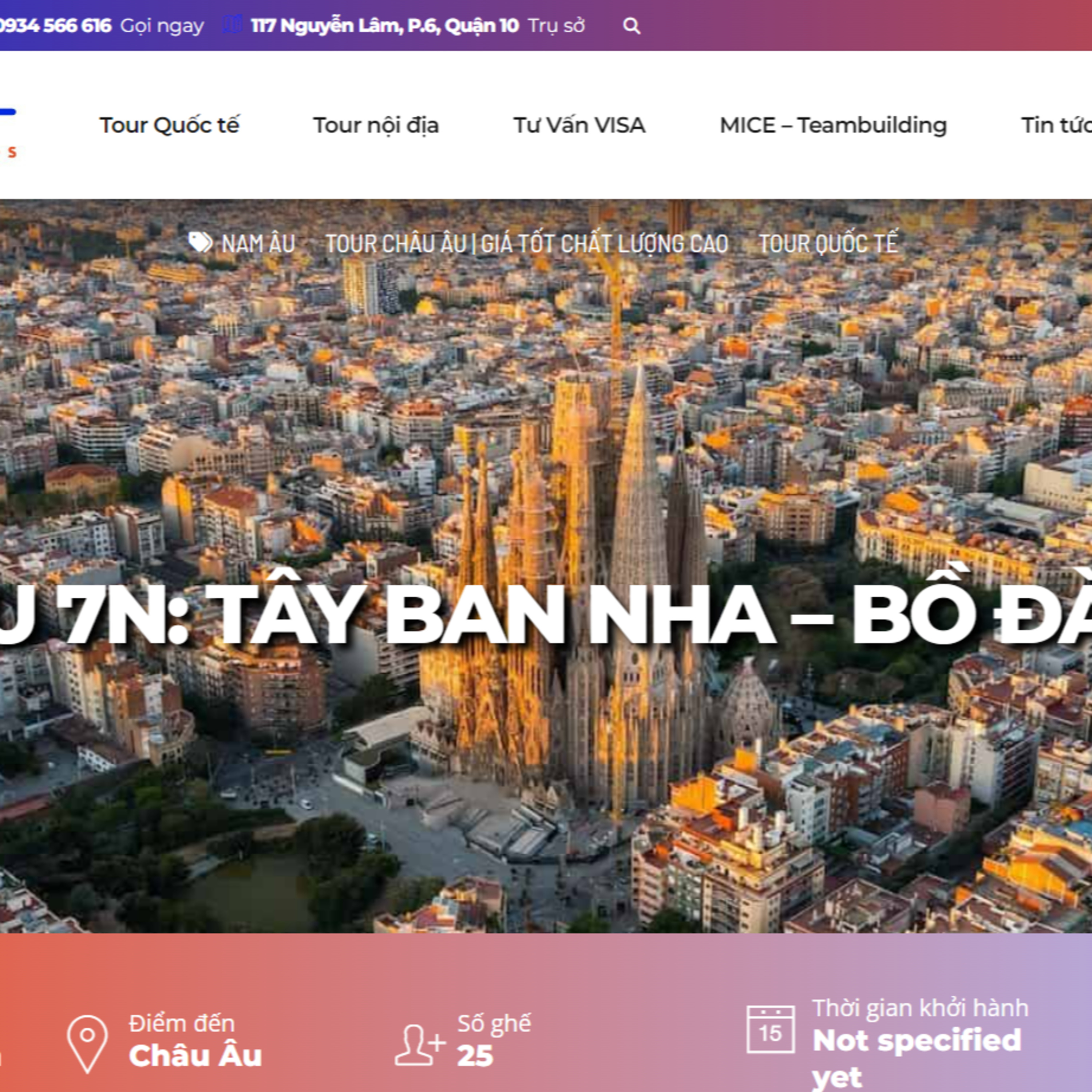 TOUR NAM ÂU 7N: TÂY BAN NHA - BỒ ĐÀO NHA | VTOURIST episode artwork