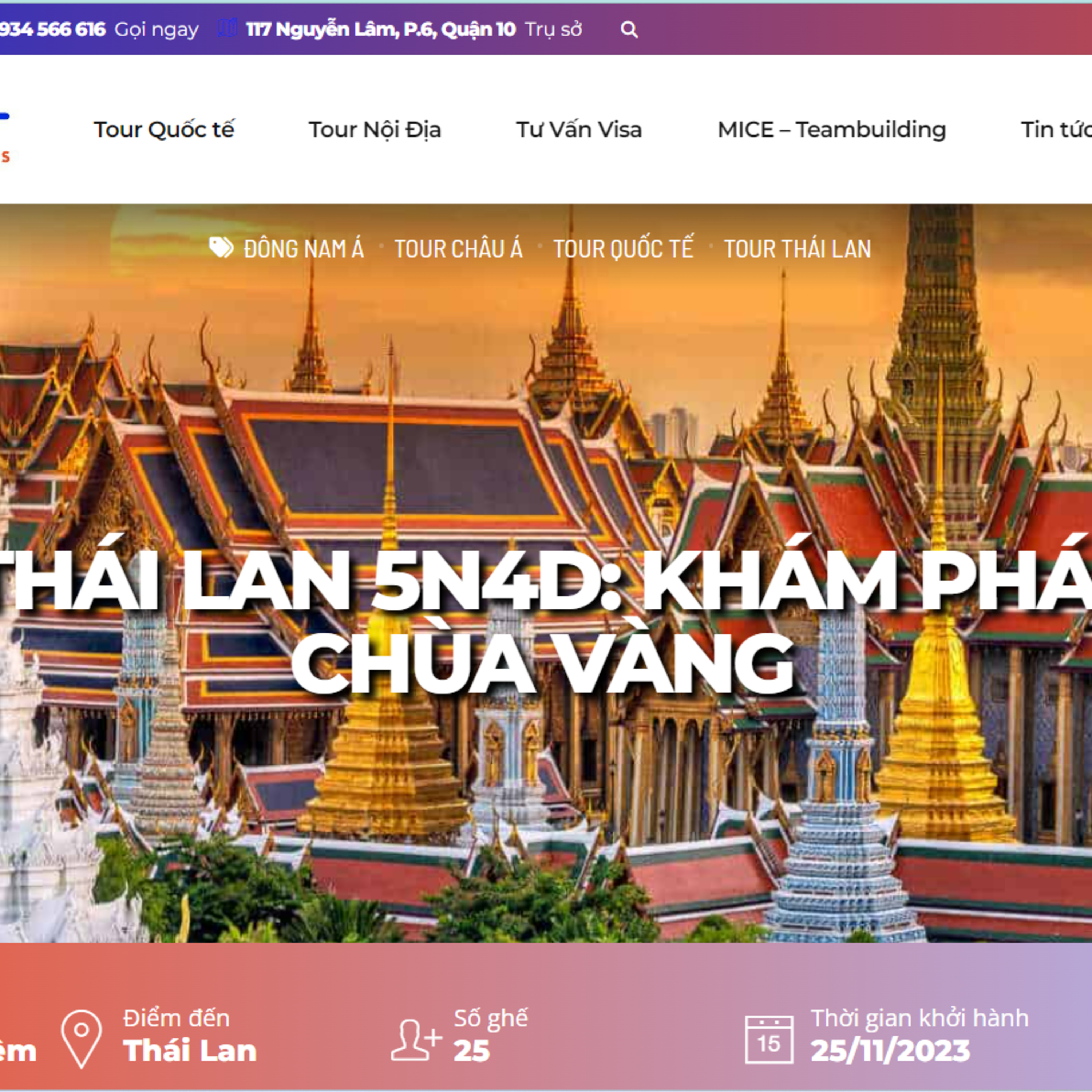 Công ty Cổ phần Du lịch VTourist