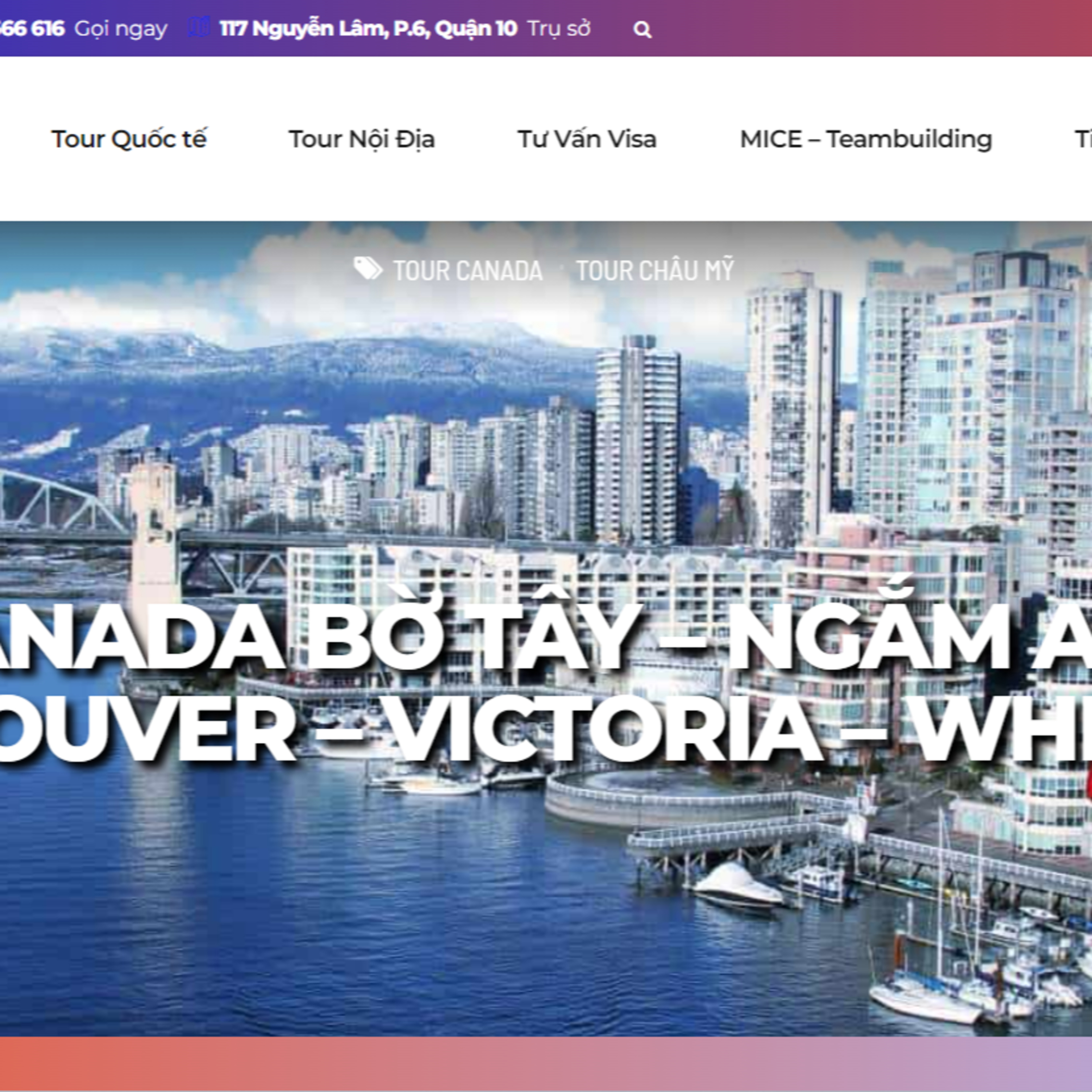 Tour Canada Bờ Tây | Ngắm Hoa Anh Đào Tại Vancouver | VTourist