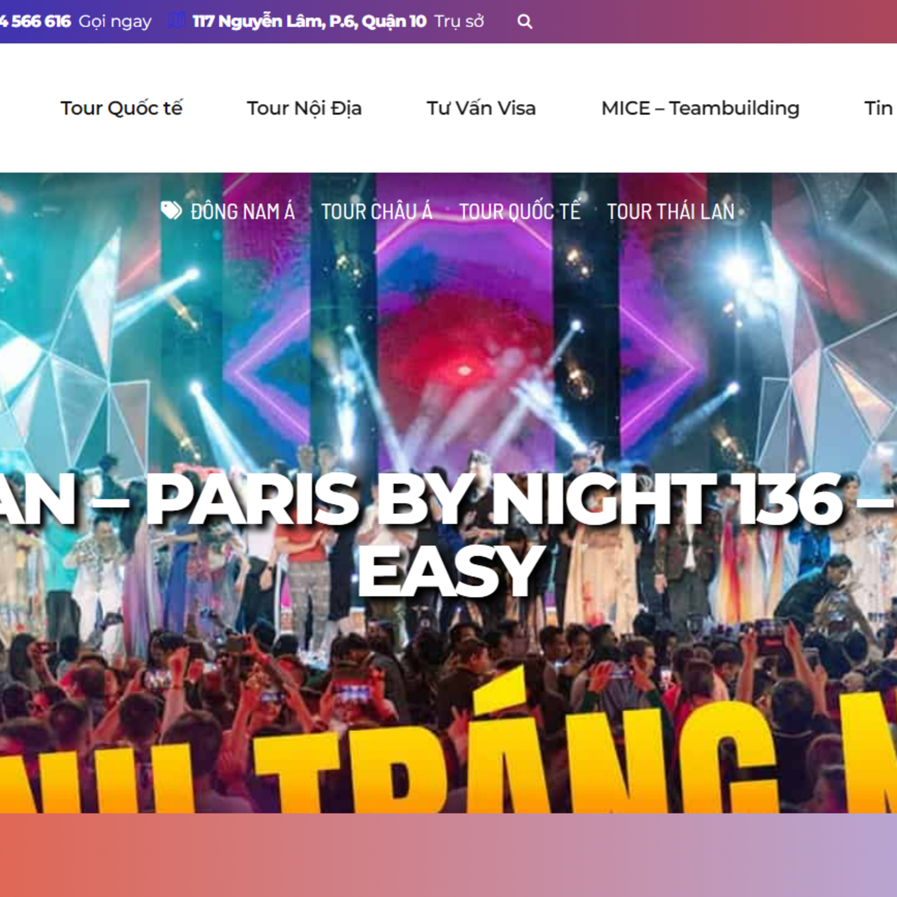 Show Paris By Night 136 | Tour Thái Lan 3N2Đ | VTourist episode artwork