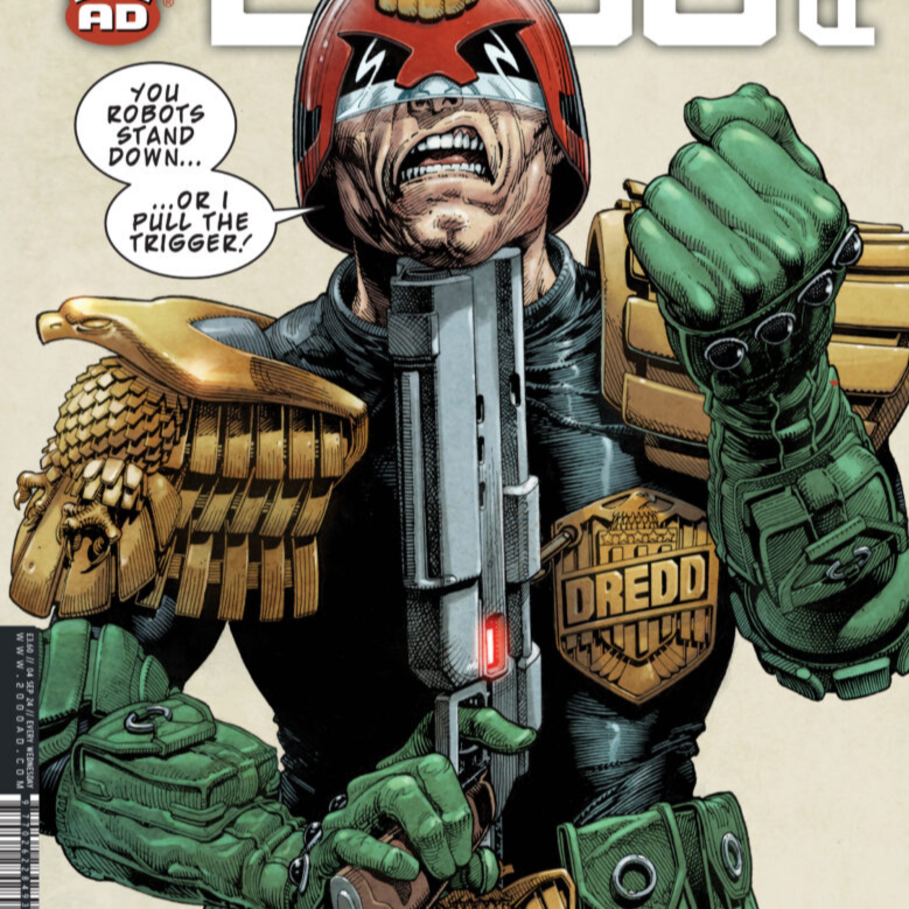 Prog 2398: Has Mechanismo Pushed Dredd to the Edge? episode artwork
