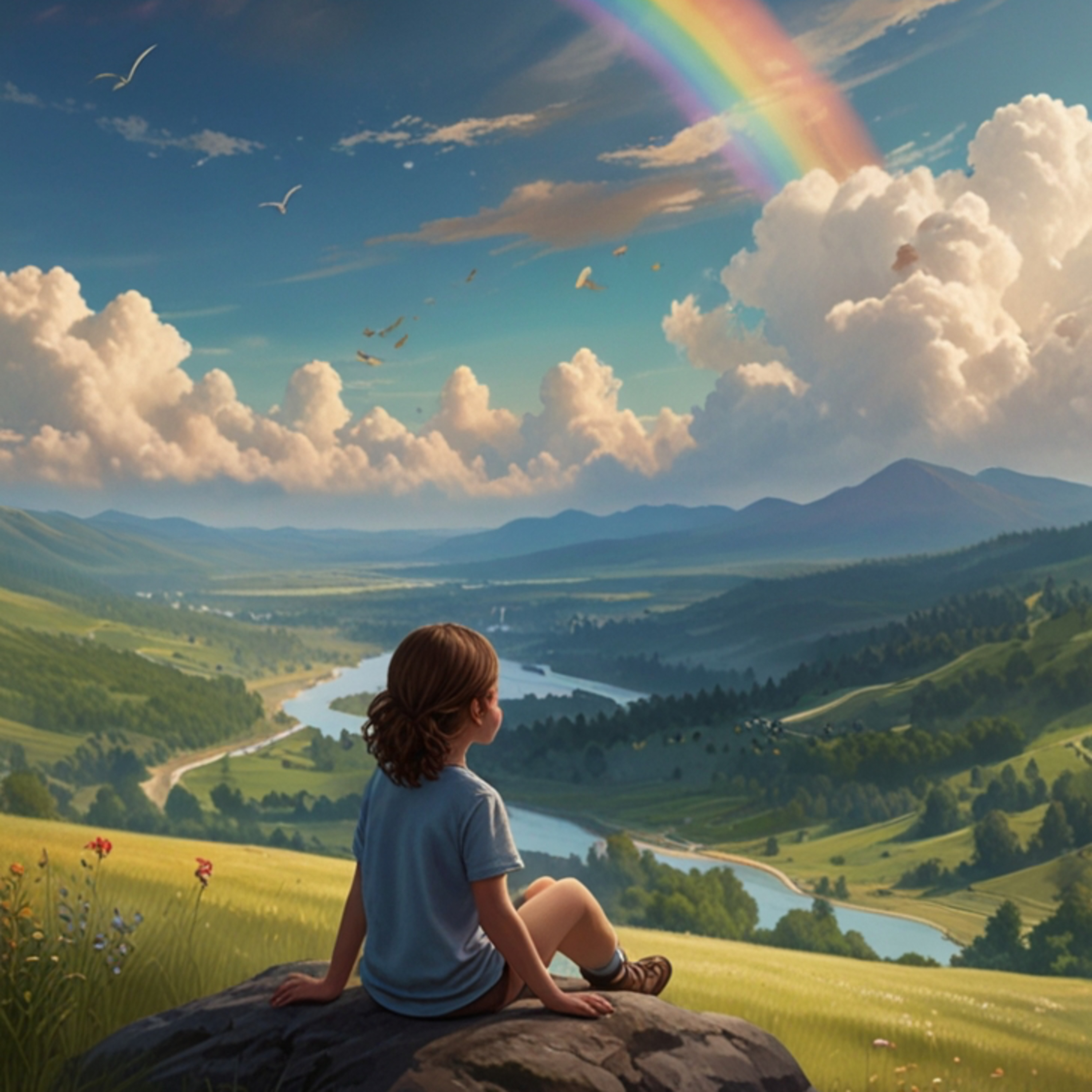 Kindermeditation - Wie du dir ein glückliches Leben erschaffst (12min) episode artwork
