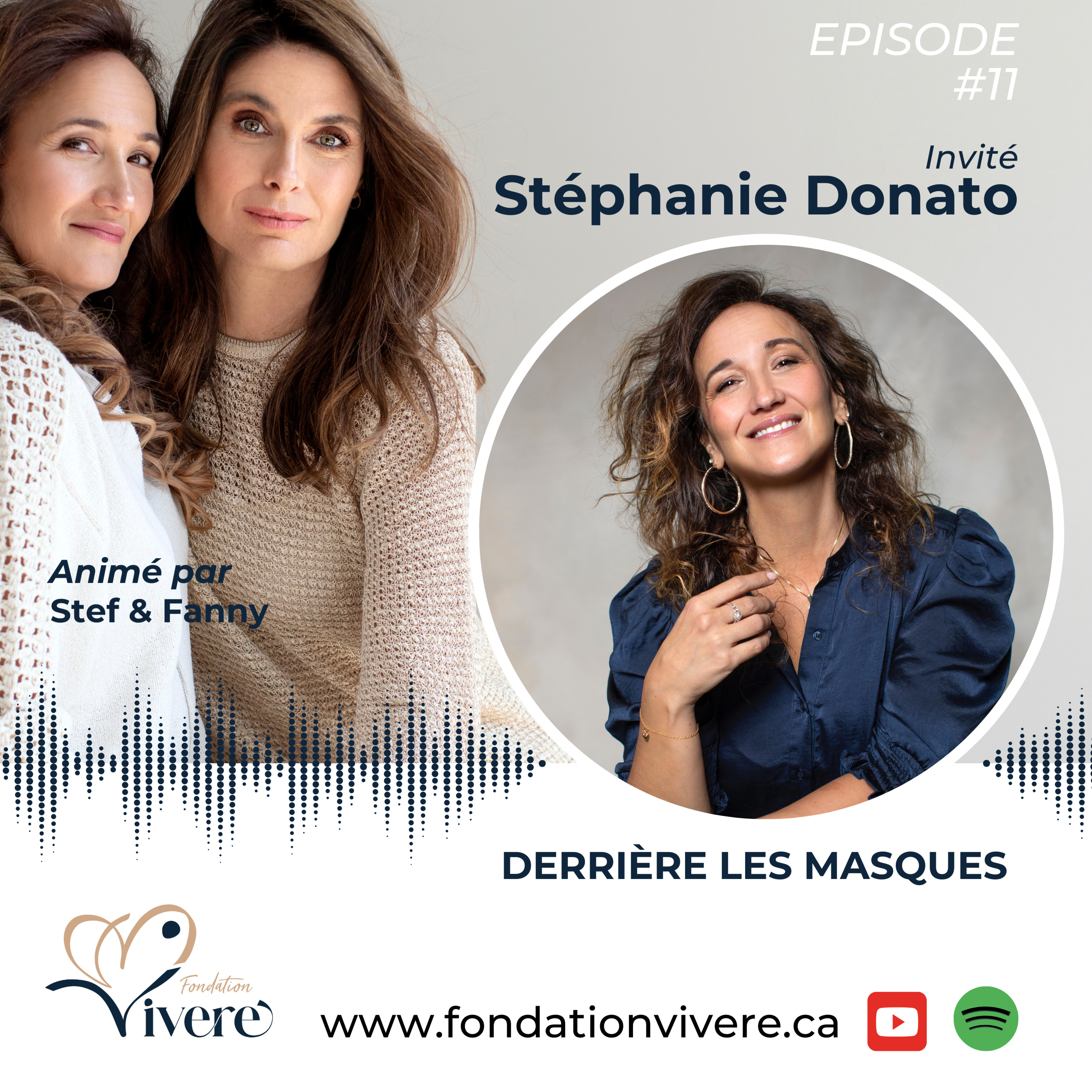 Balado #11 Stéphanie Donato. Les blessures du passé qui nous rendent malade. (Le mal a dit)