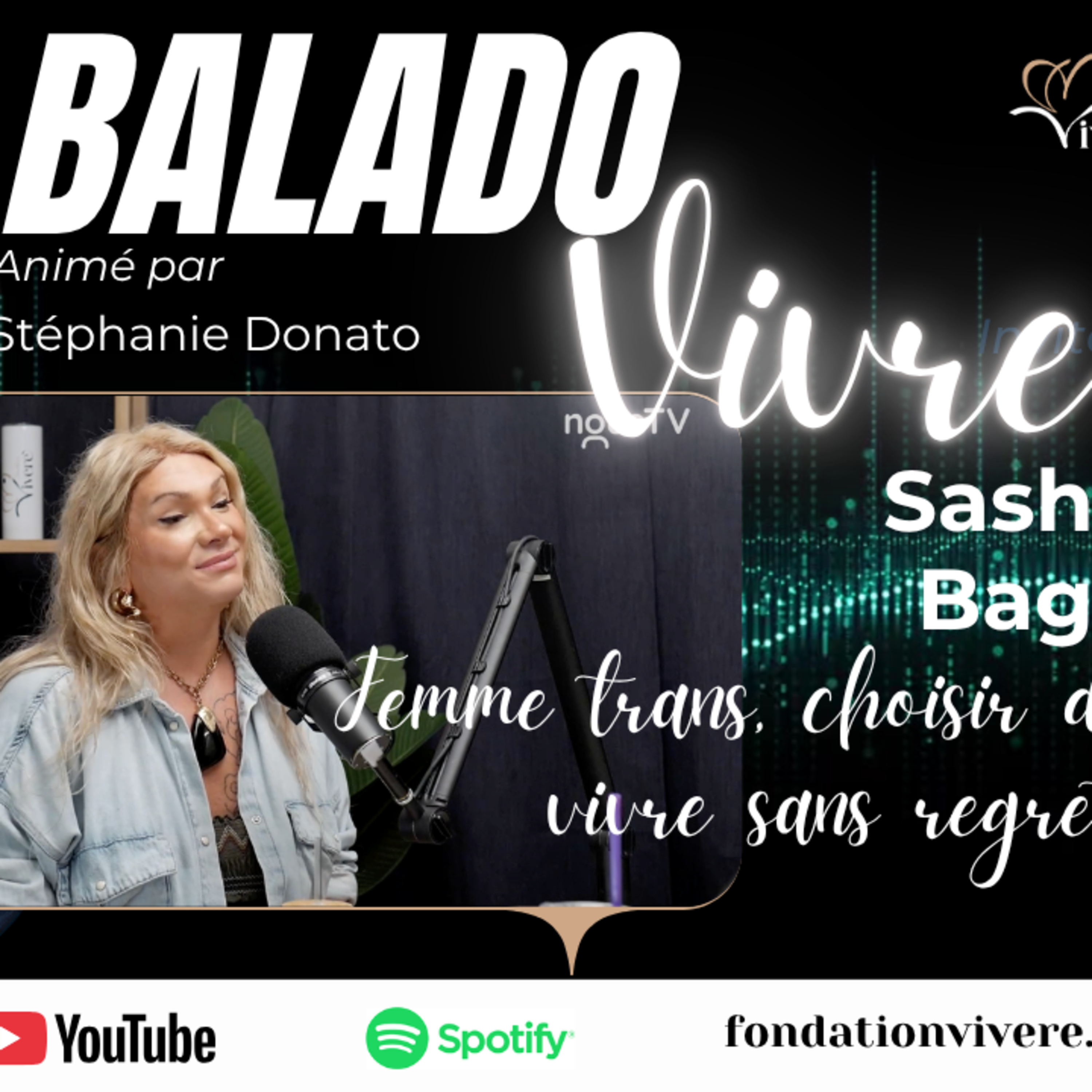 Sasha Baga • Femme trans, choisir de vivre sans regret.