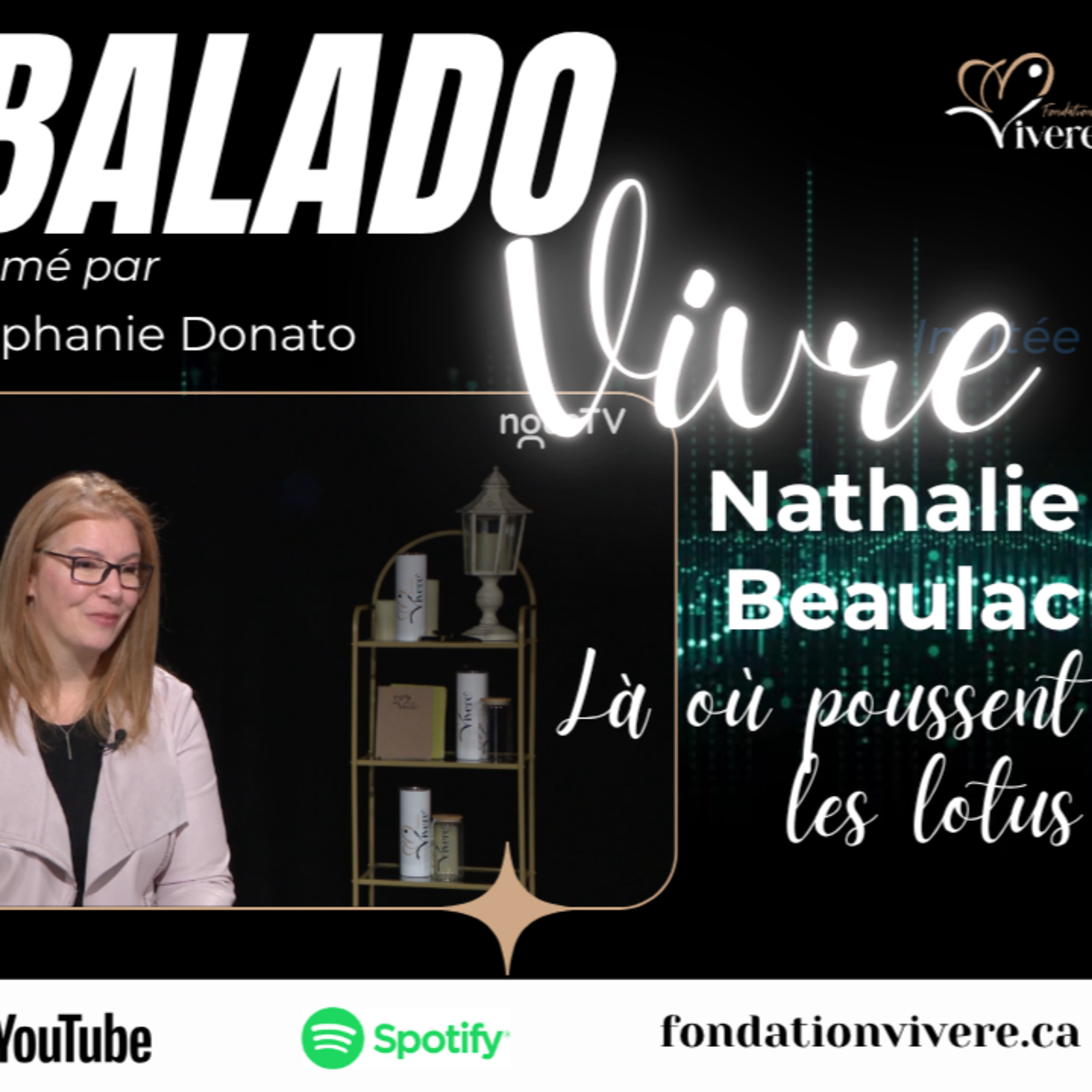Nathalie Beaulac • Là où poussent les lotus.
