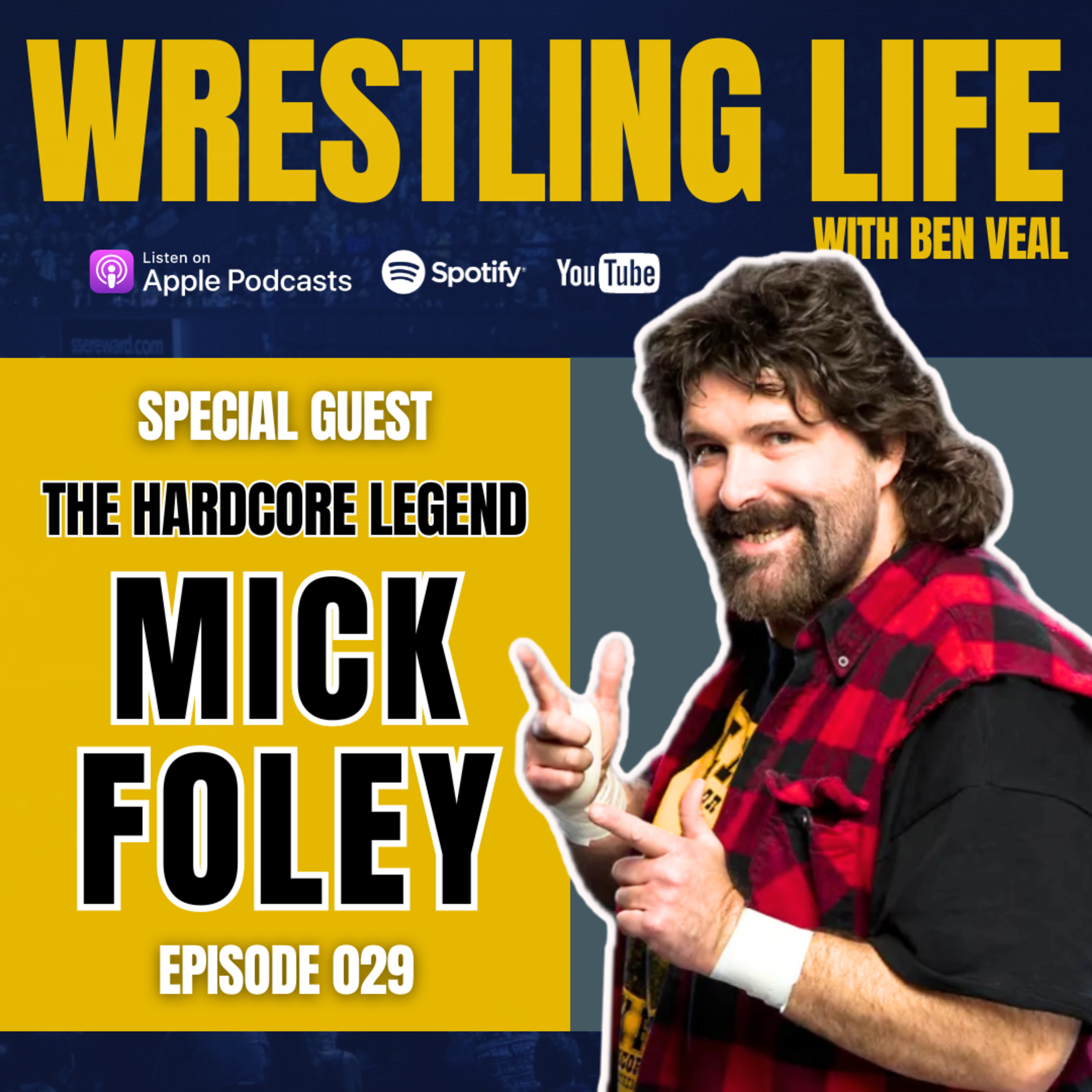 Mick Foley — Making A Difference With Childfund, 25 Years Since Have A Nice Day!, One More Match, MJF