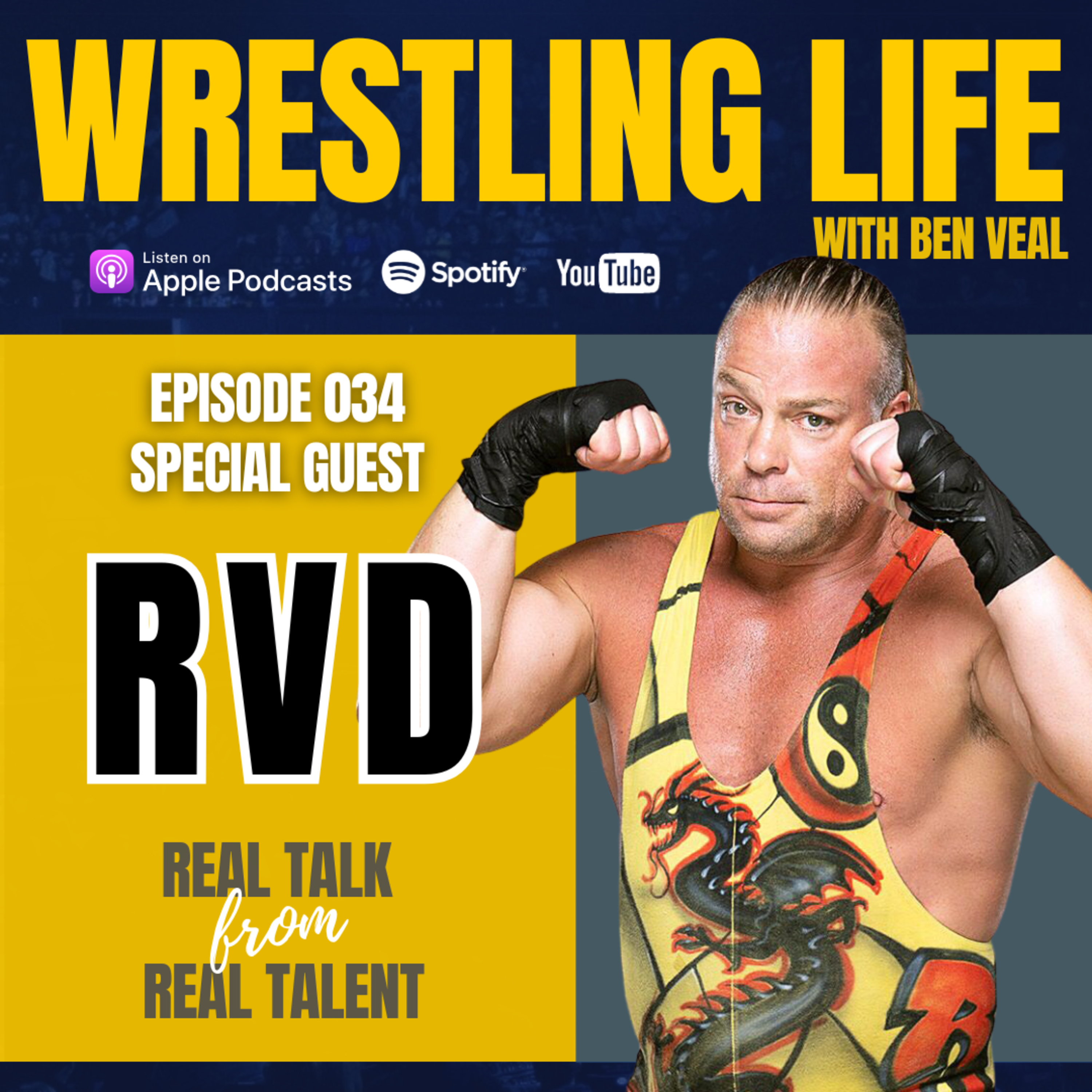 Rob Van Dam — Wrestling With Concussion, Being One Of A Kind and Beating John Cena episode artwork