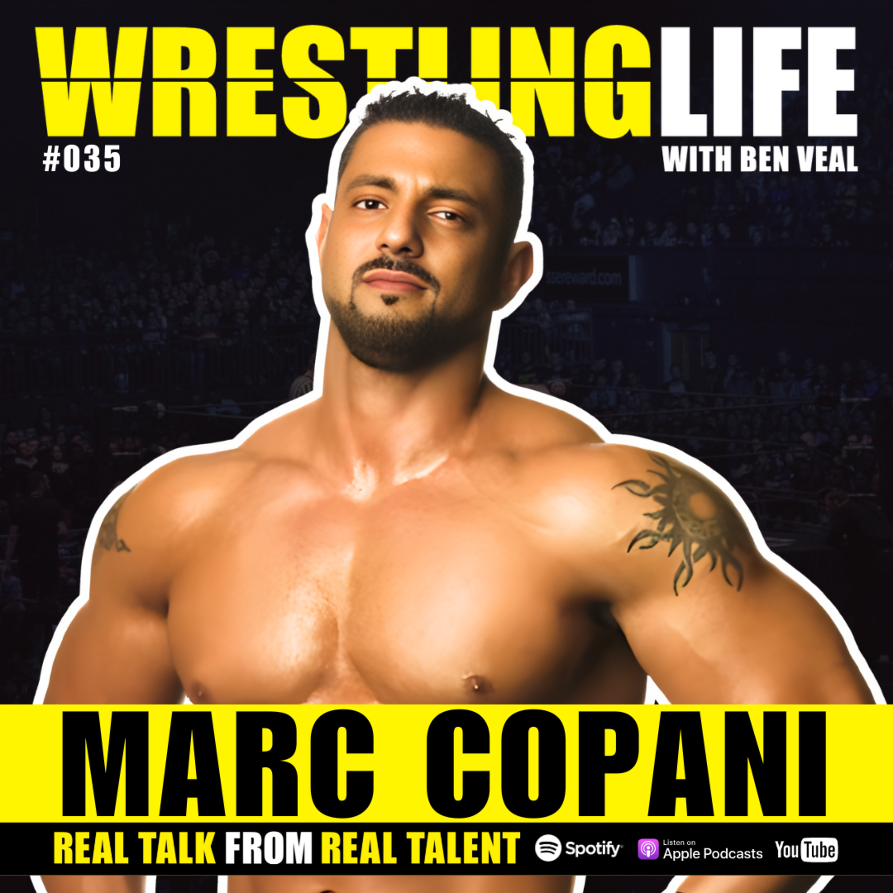 Marc Copani — Being WWE's Muhammad Hassan and The Blurred Lines Between Fiction and Reality in Wrestling episode artwork
