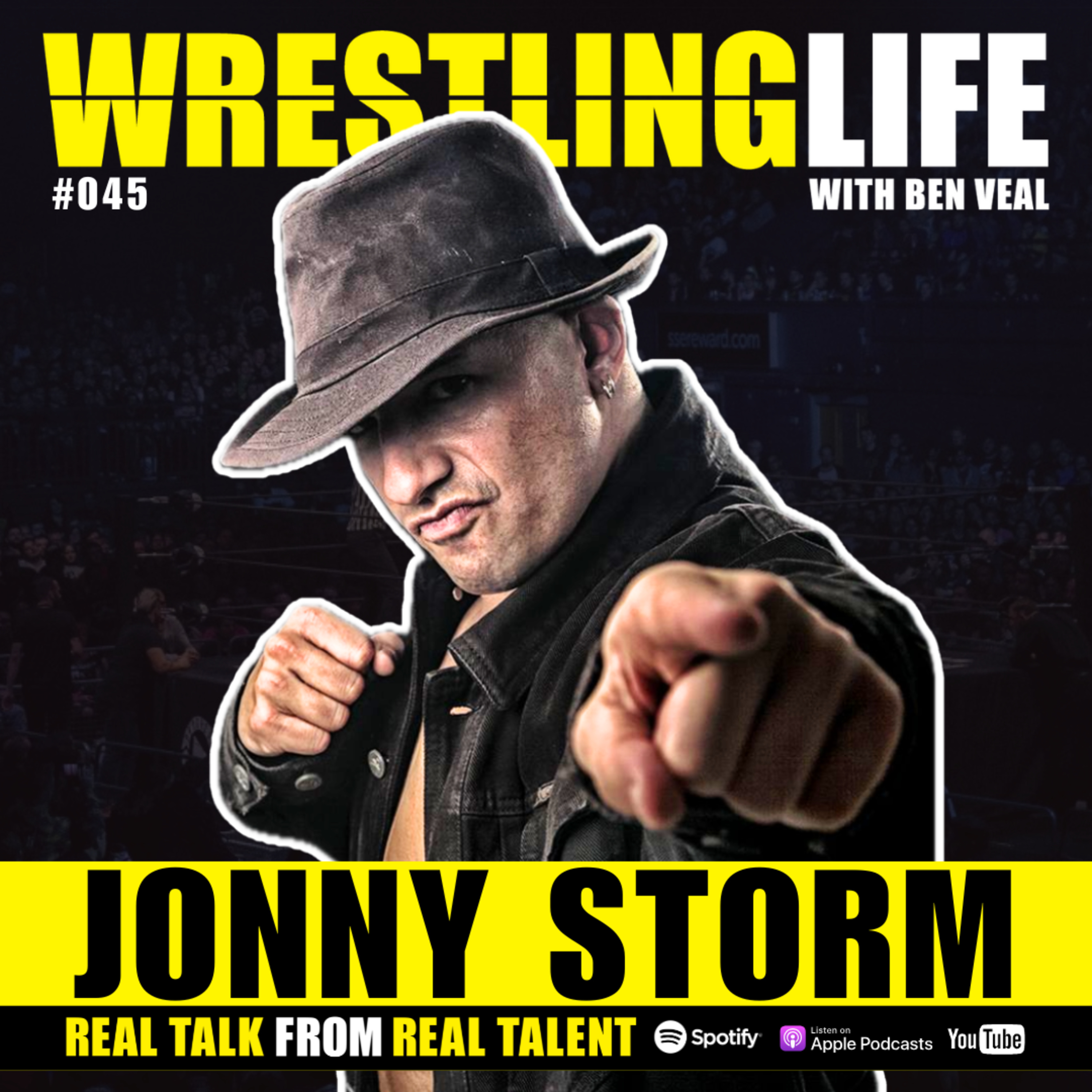 Jonny Storm — 'Unofficial Legend' Status, Jody Fleisch, Doug Williams, British Wrestling's Revival episode artwork