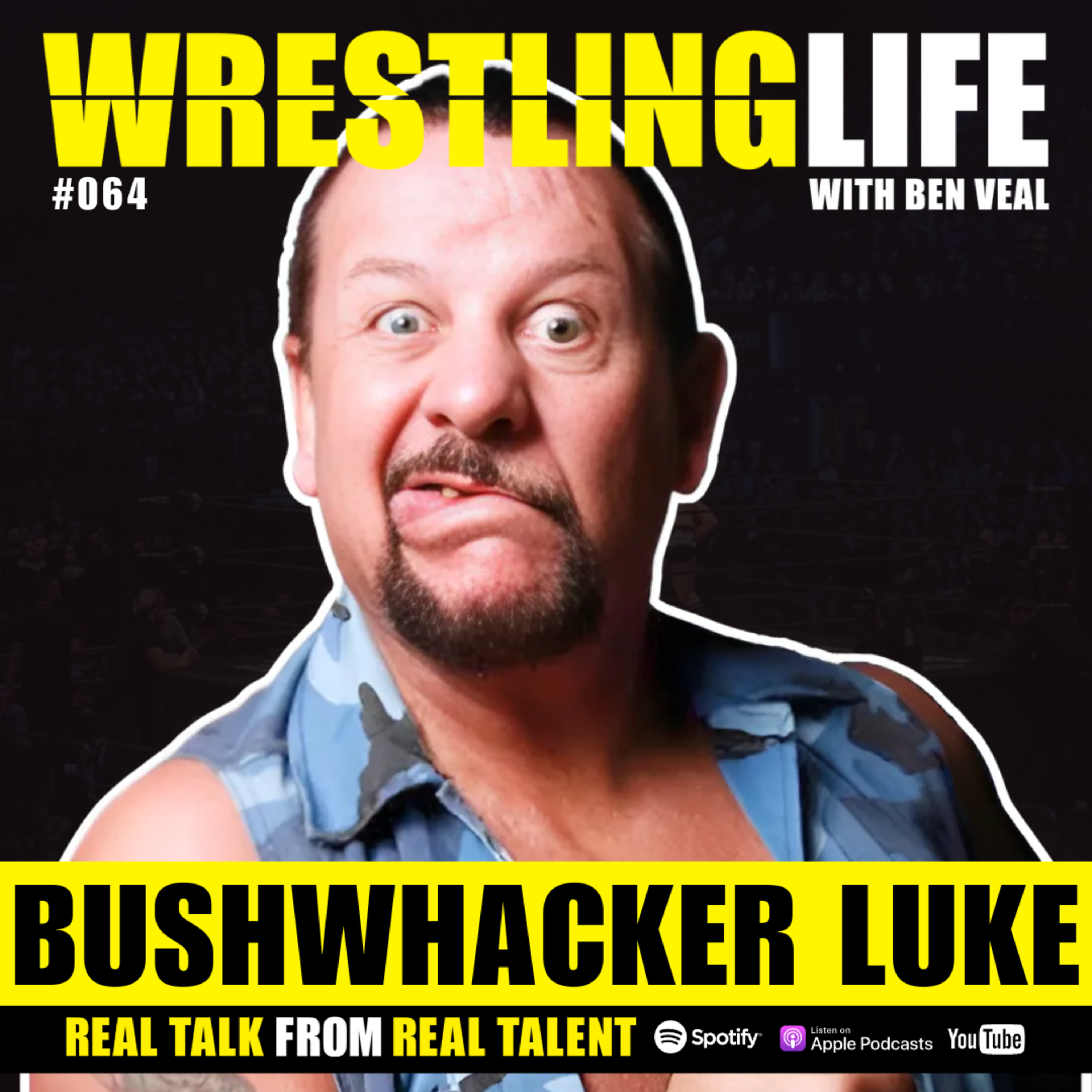 Bushwhacker Luke — Losing Butch, WWE Hall of Fame and Wild Tag Team Memories episode artwork