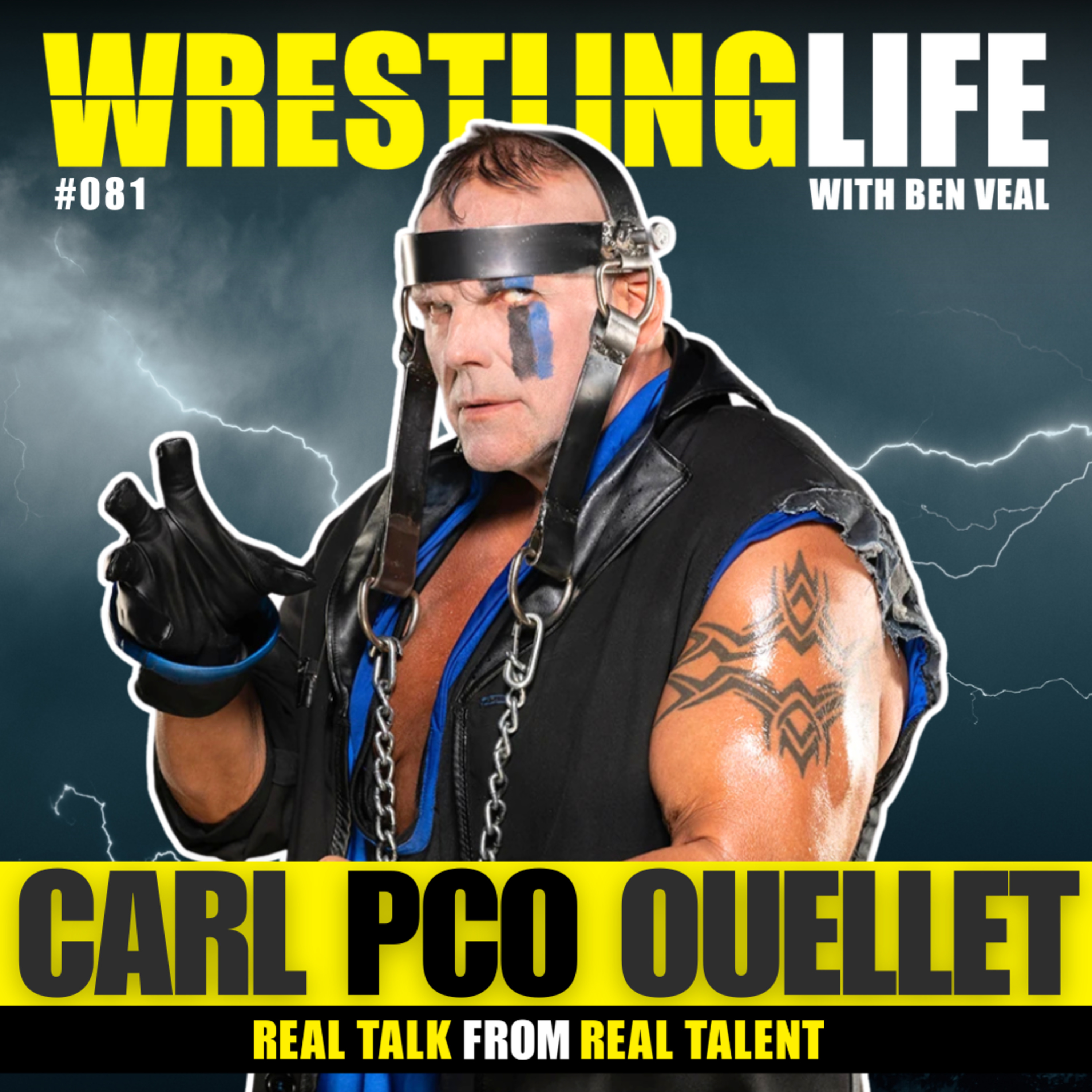 Carl Ouellet on The Creation Of PCO, The Quebecers, Becoming ROH Champ, TNA Monster Battles episode artwork