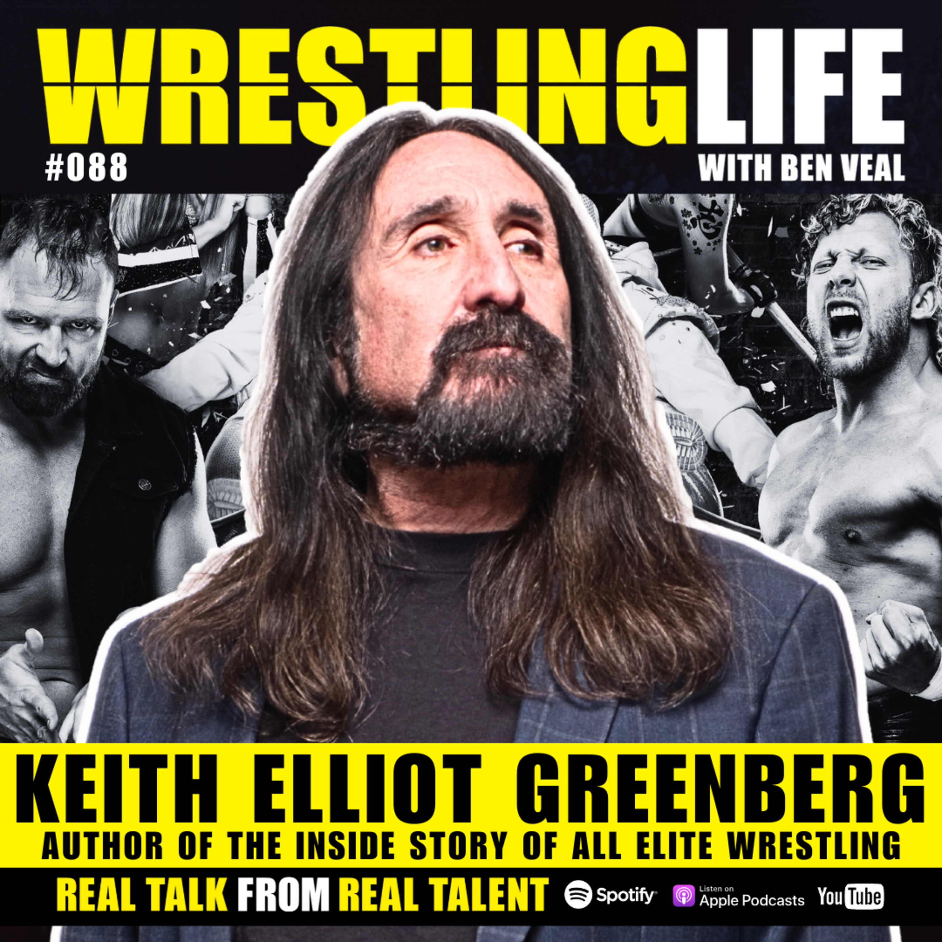 Keith Elliot Greenberg on The Inside Story of All Elite Wrestling episode artwork