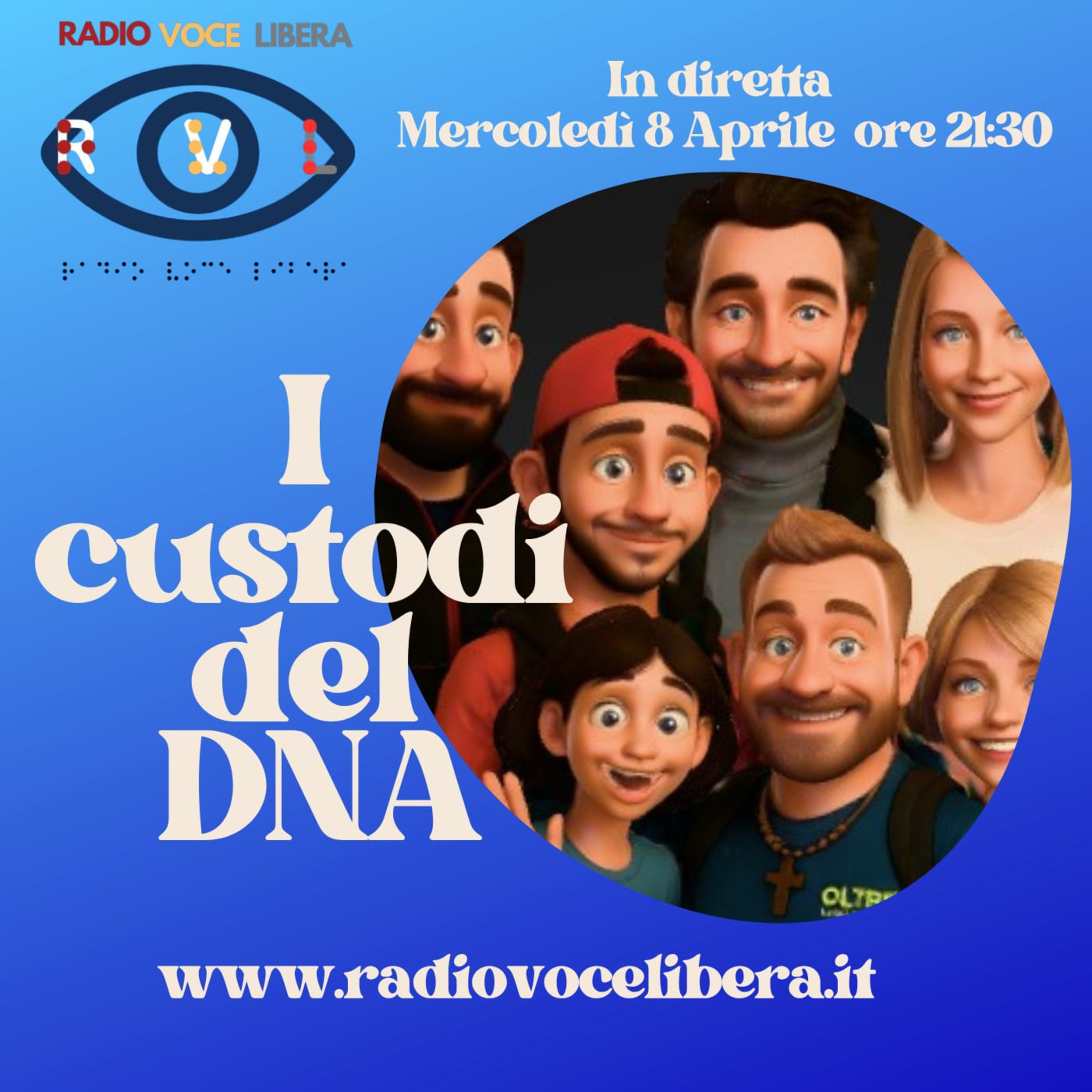 Il salotto di Radio Voce Libera - I Custodi del DNA