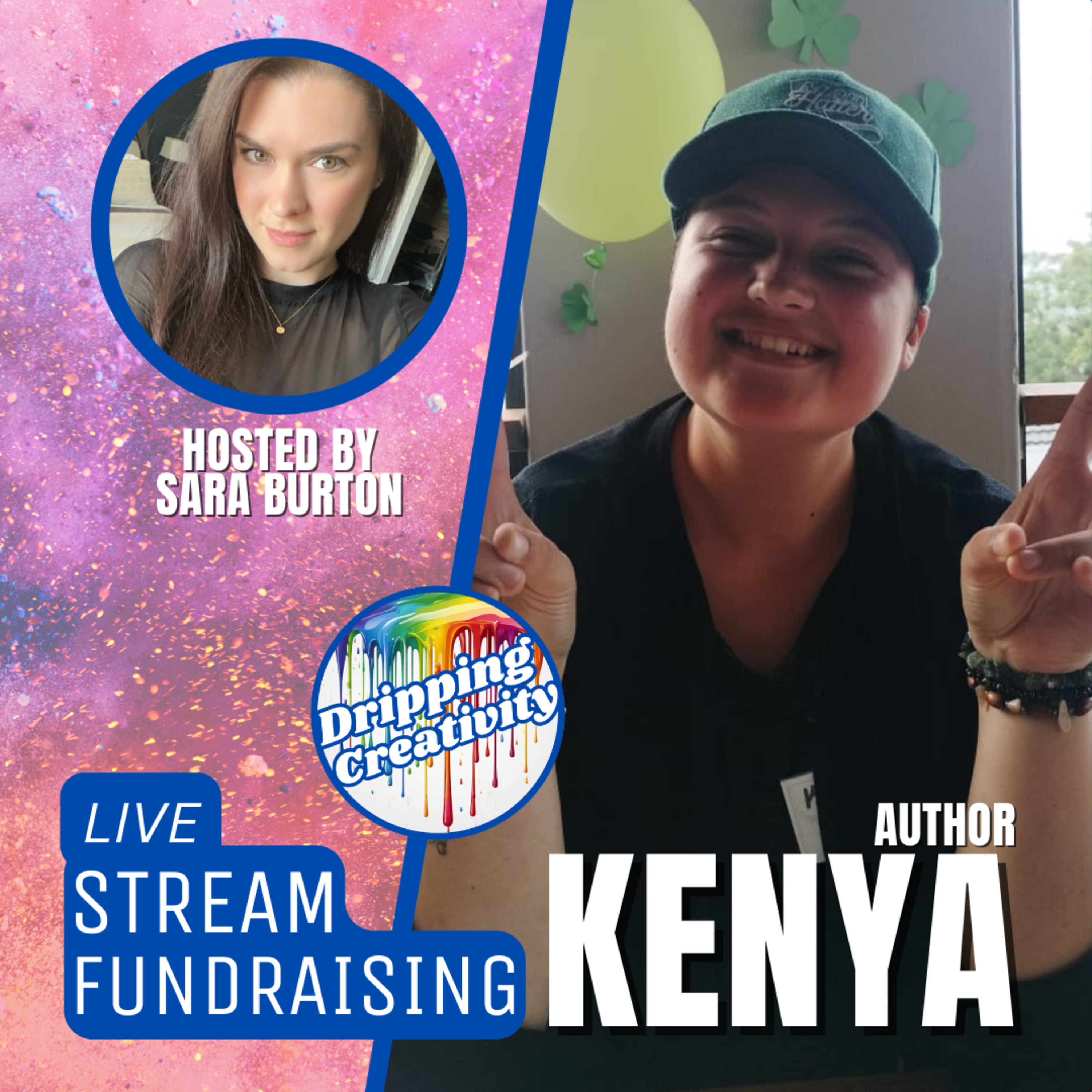 Dripping Creativity Pride Livestream with Sara Burton Interview | Kenya FULL INTERVIEW | Unedited episode artwork