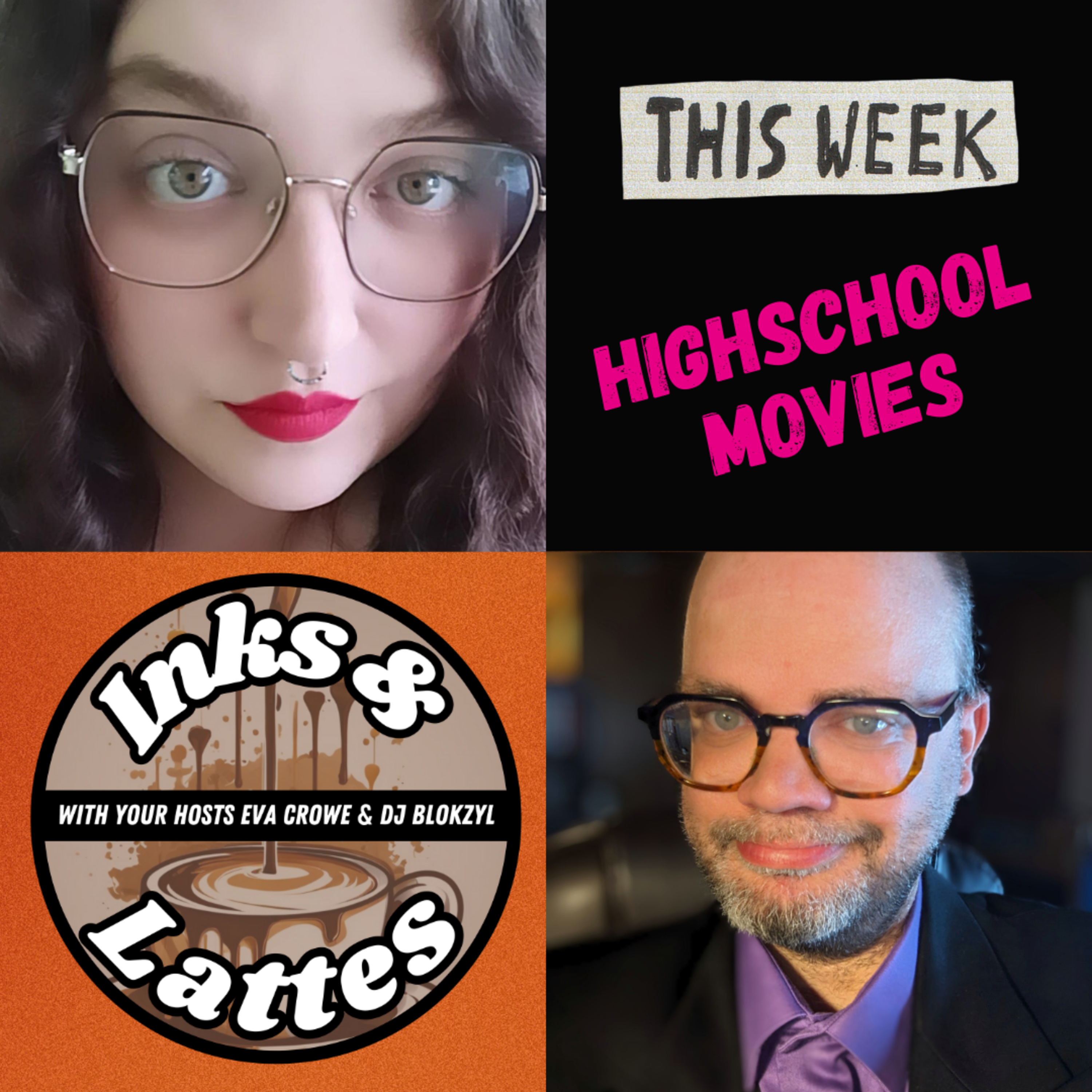Inks & Lattes | High School Films | 10 Things I hate about you, Back to the Future | EP 16 episode artwork