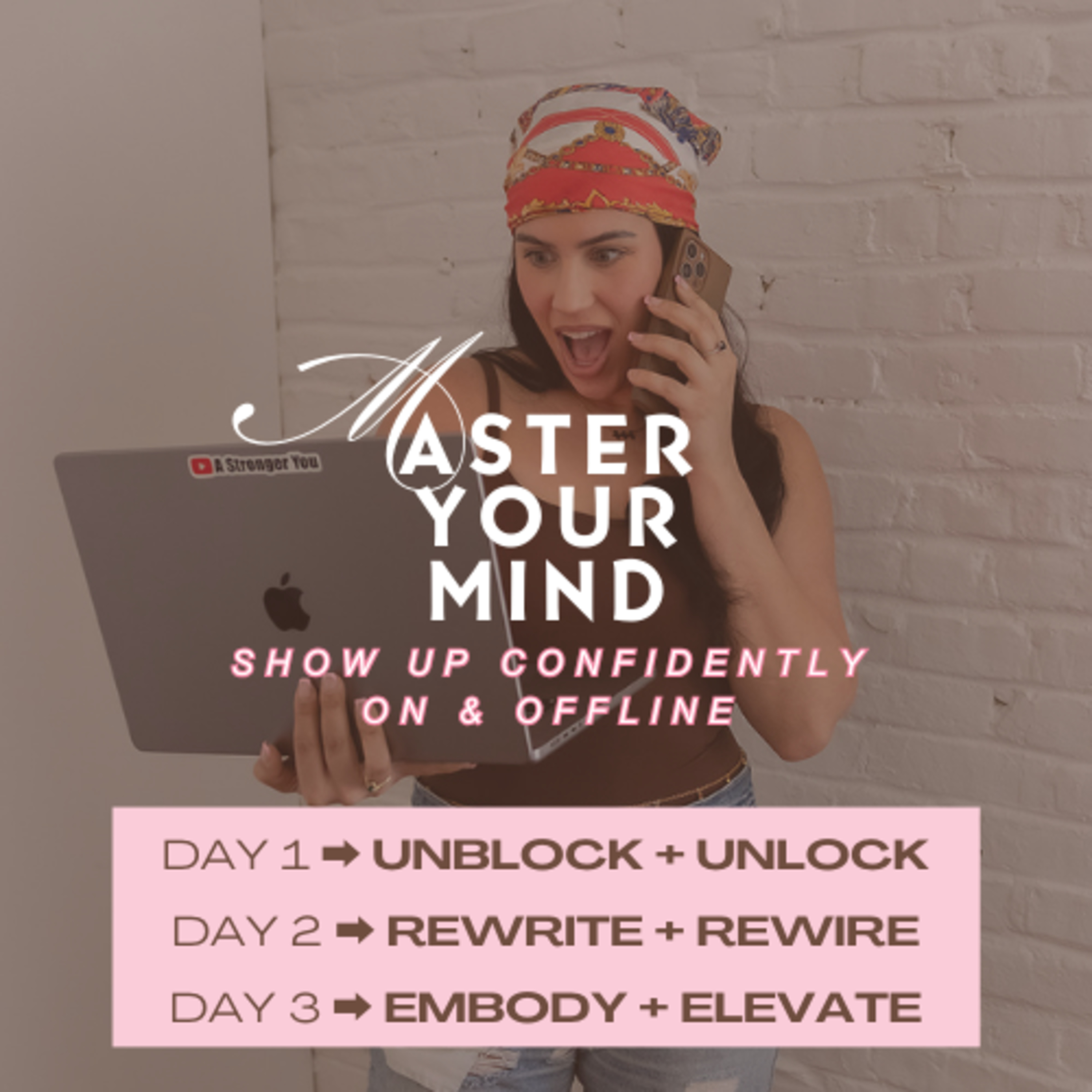MASTER YOUR MINDSET: Join my FREE 3 day LIVE challenge (April 8-10!)