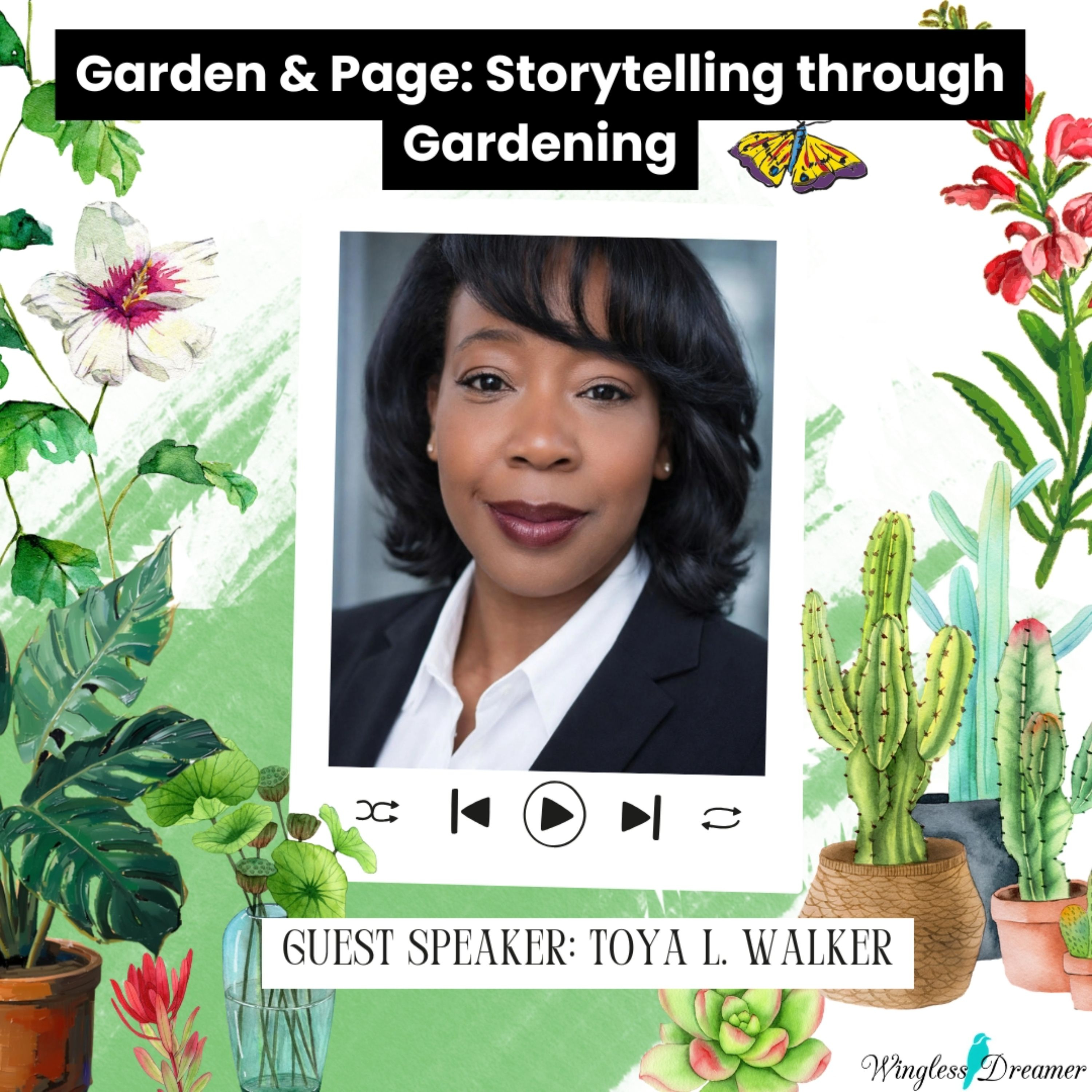 From Soil to Story: Gardening Meets Writing ft. Toya #book #Storytelling #Gardening #CreativeWriting